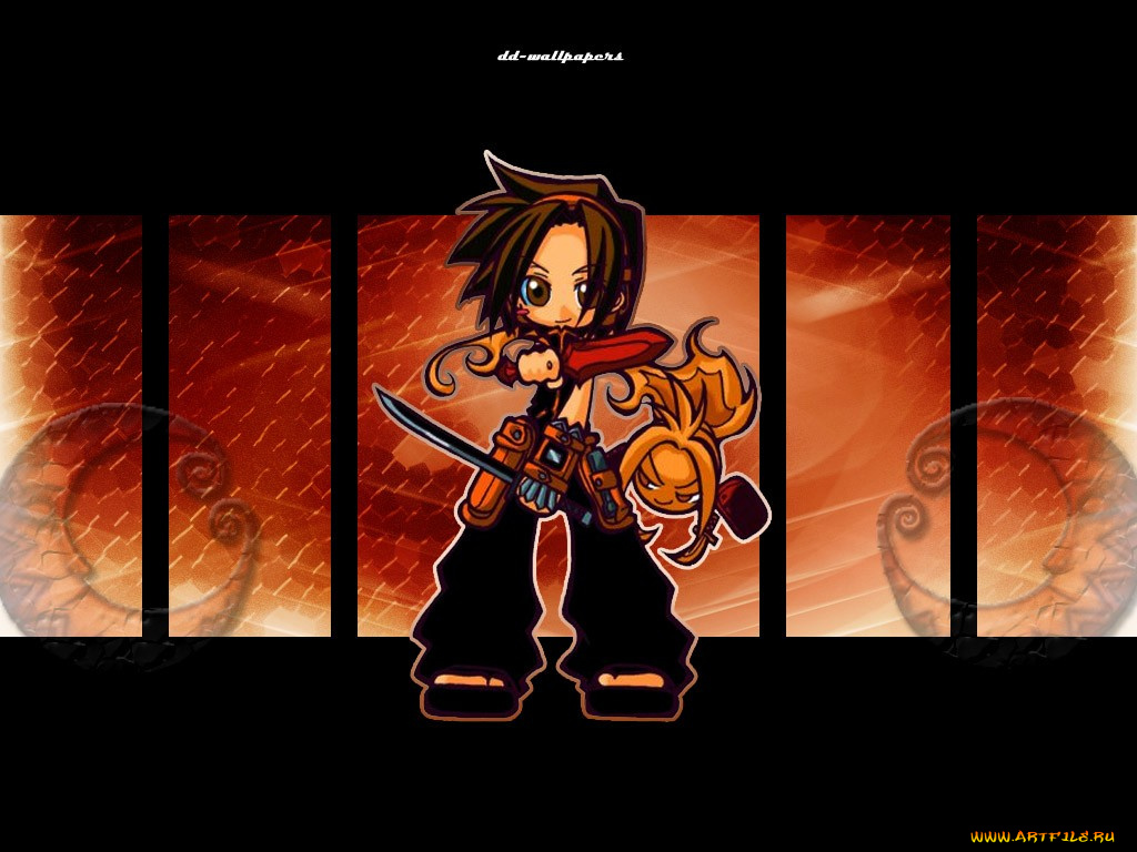 аниме, shaman, king