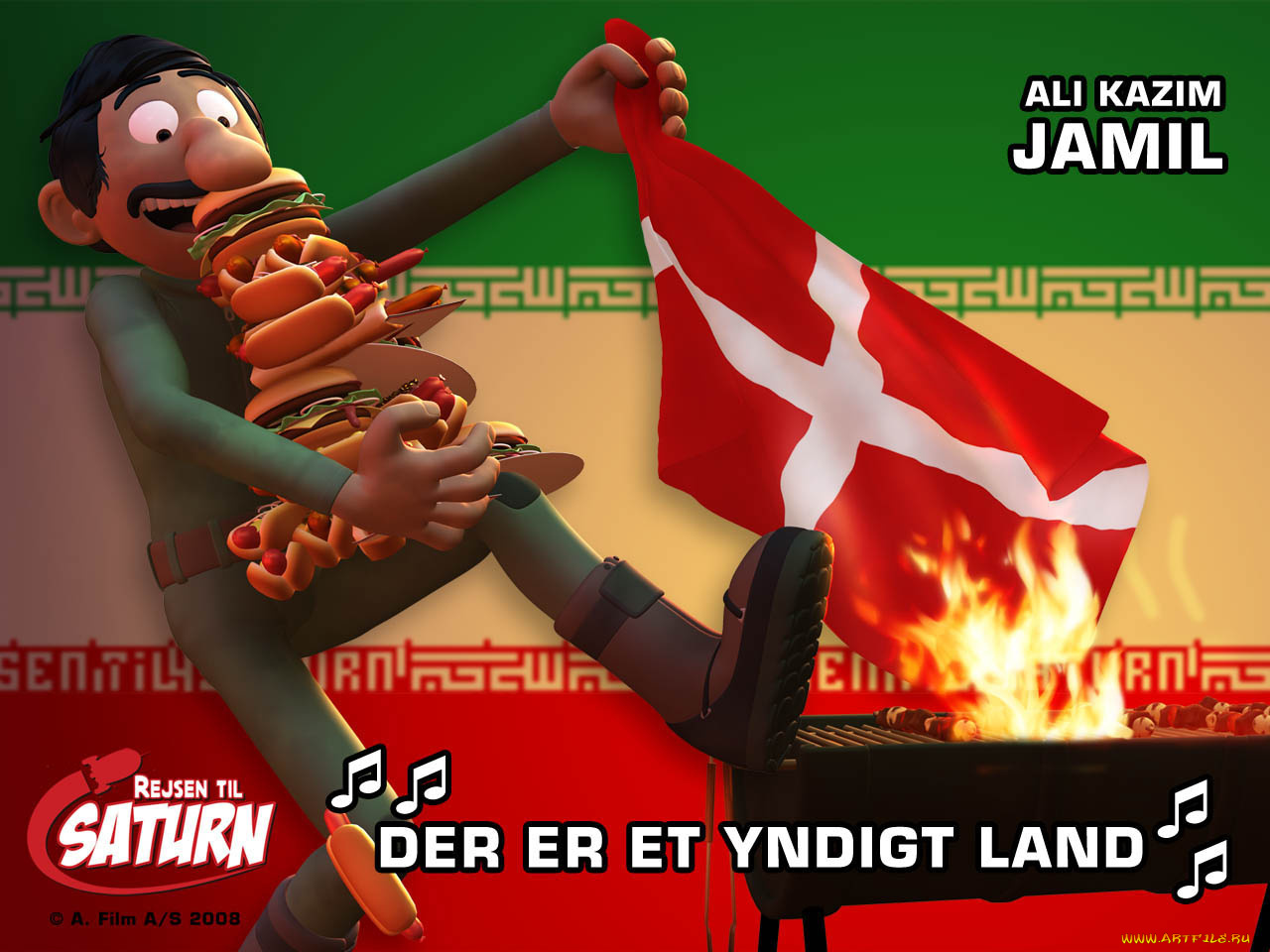 экспедиция, на, сатурн, мультфильмы, rejsen, til, saturn