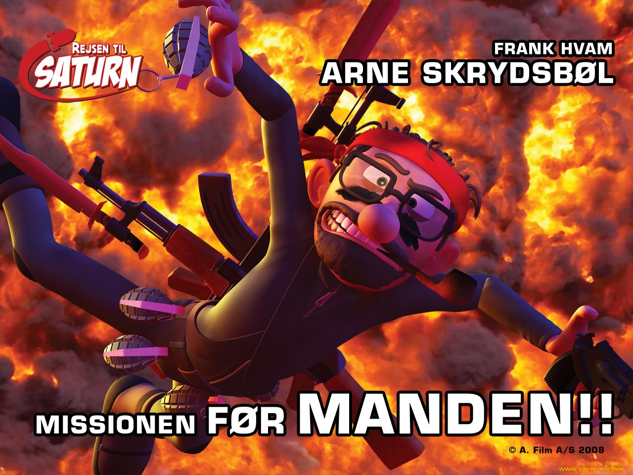 экспедиция, на, сатурн, мультфильмы, rejsen, til, saturn