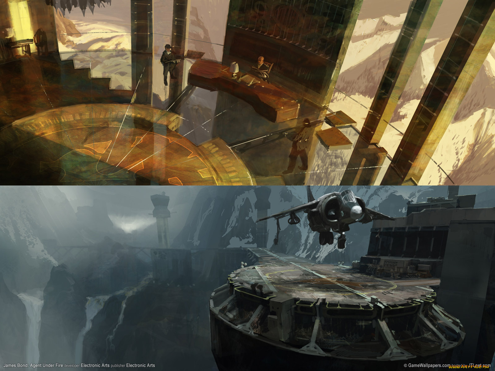 видео, игры, james, bond, agent, under, fire