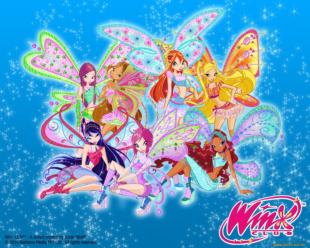 winx, club, мультфильмы