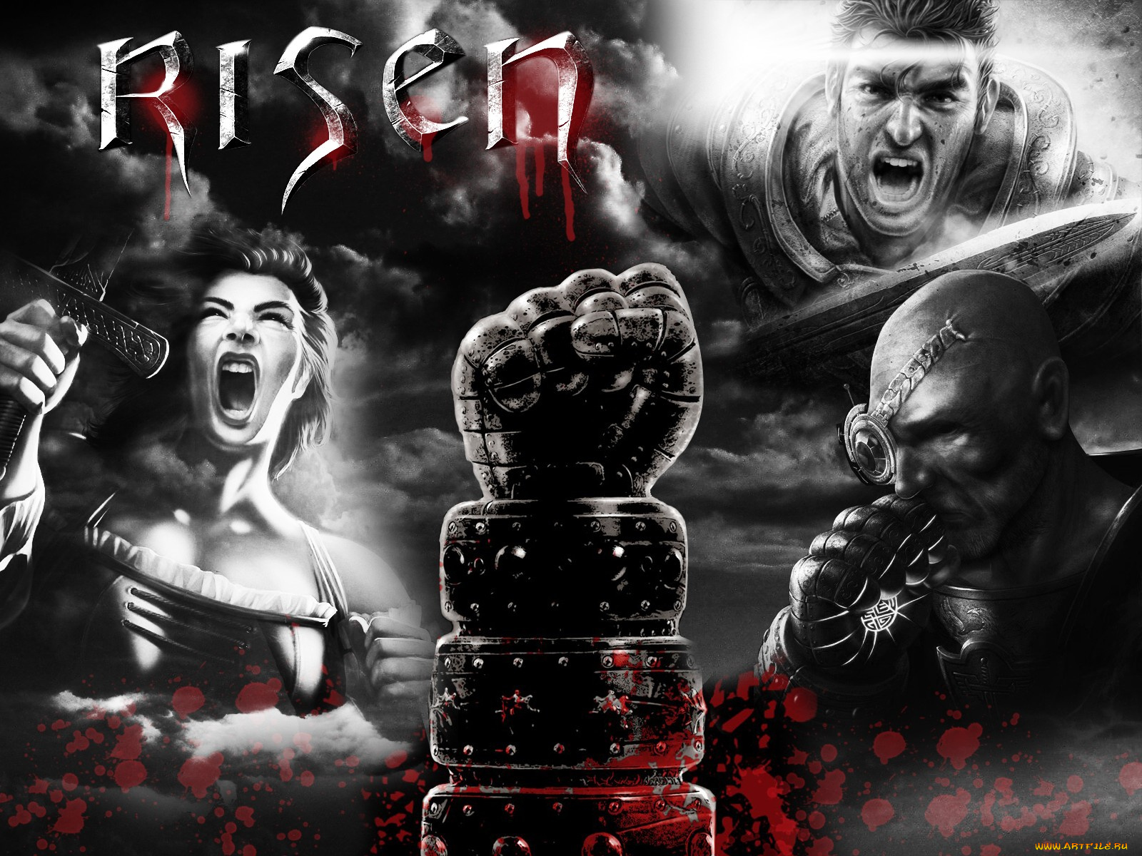 risen, видео, игры