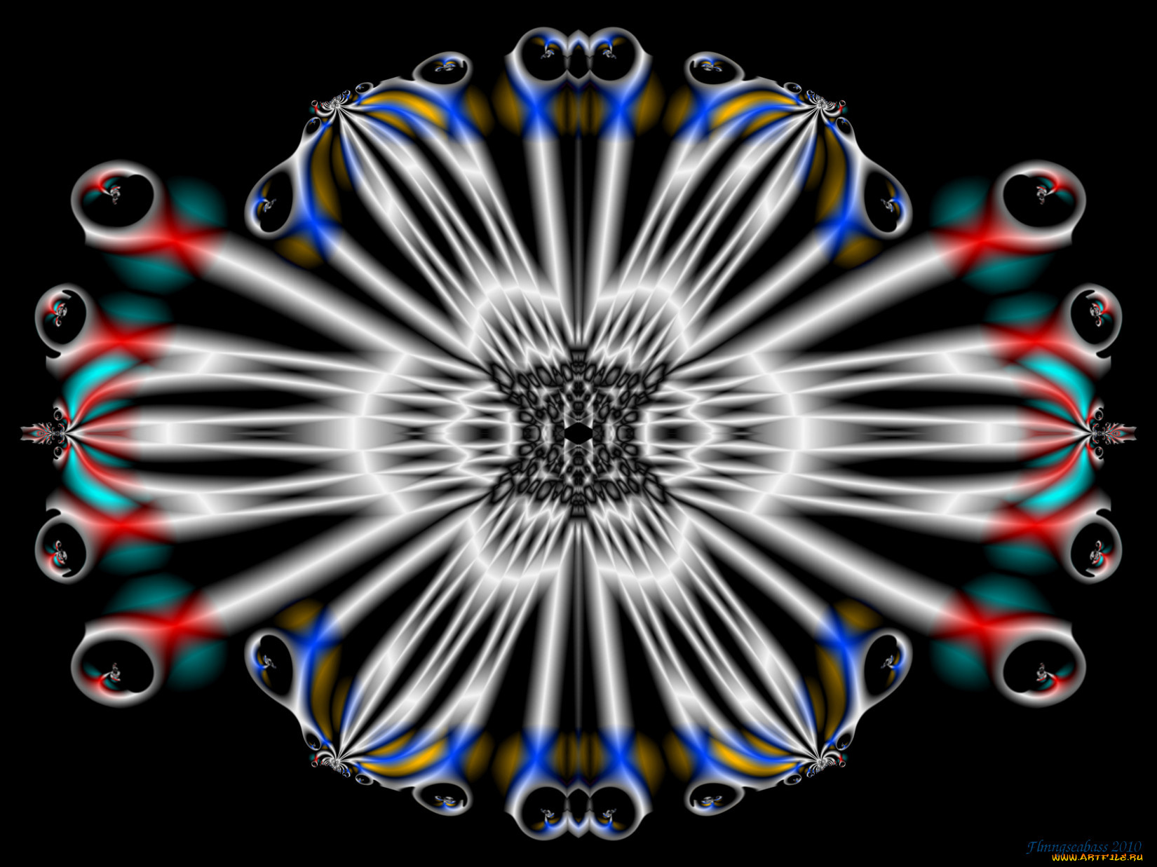 3д, графика, fractal, фракталы