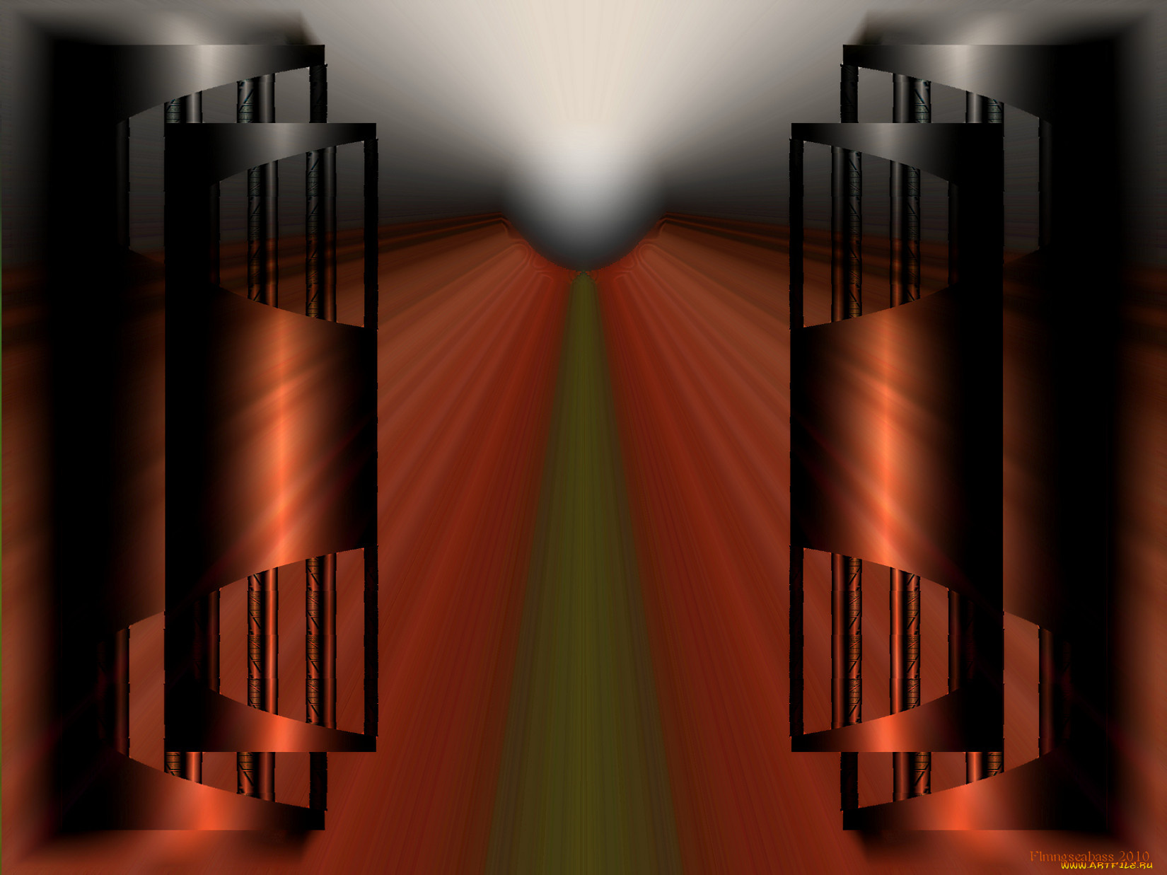 3д, графика, fractal, фракталы