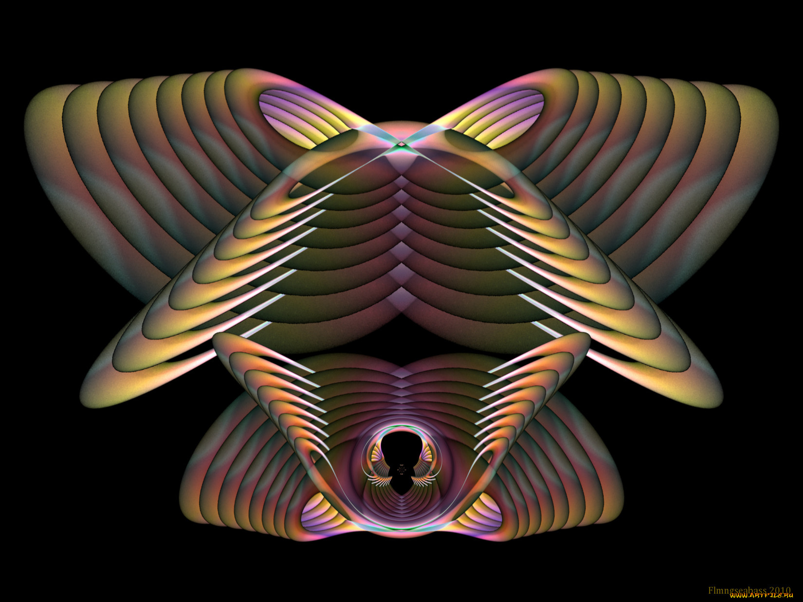 3д, графика, fractal, фракталы