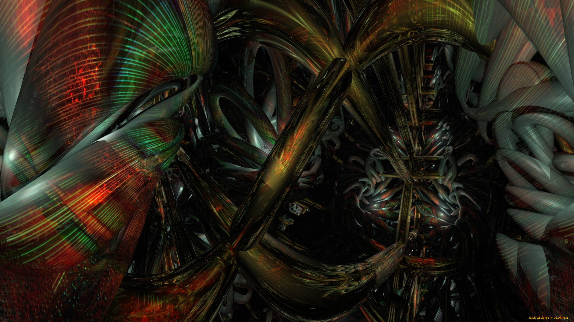 3д, графика, abstract, абстракции