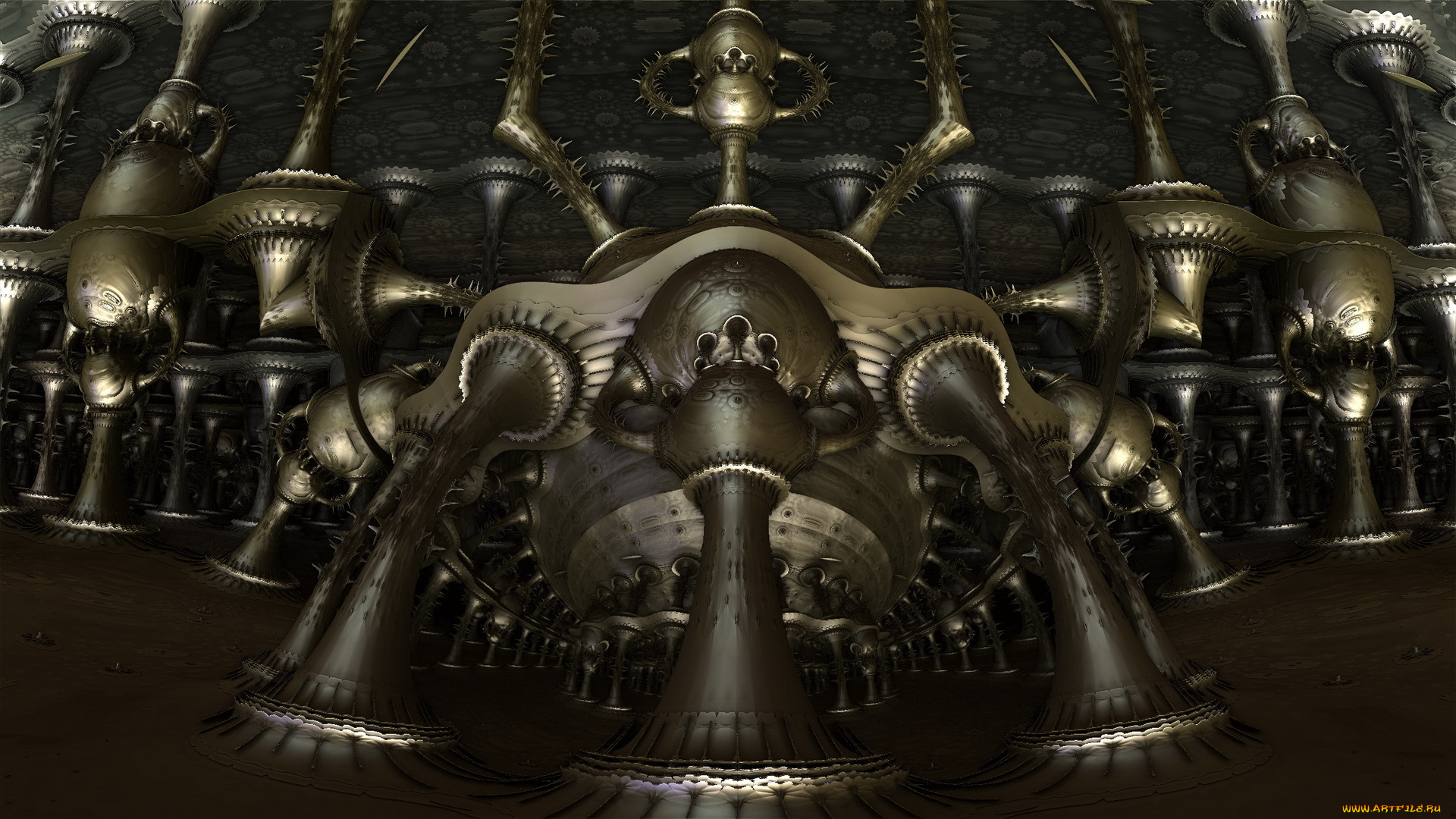 3д, графика, fractal, фракталы