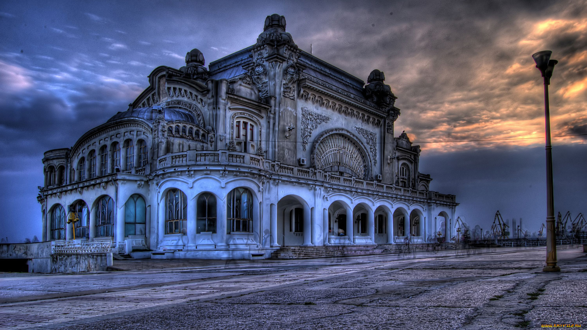 города, здания, дома, румыния, константа, казино