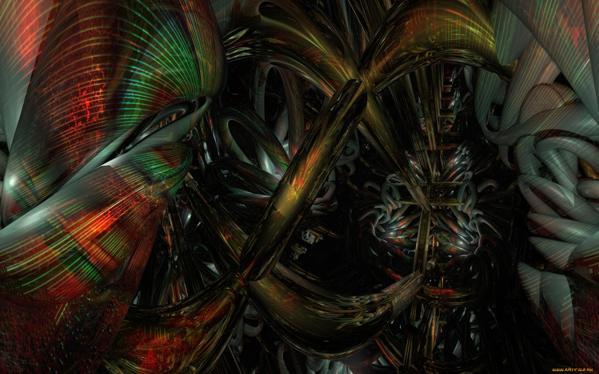 3д, графика, abstract, абстракции