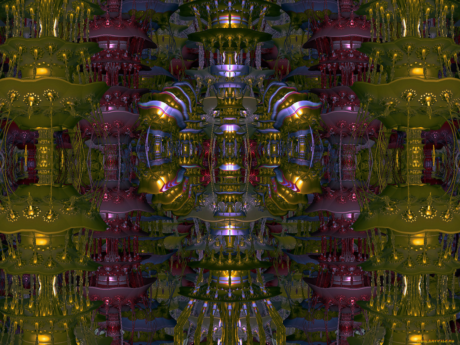 3д, графика, fractal, фракталы, фон, узор, цвета