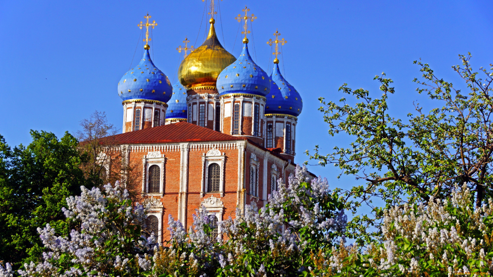 города, православные, церкви, монастыри, рязань, , успенский, собор