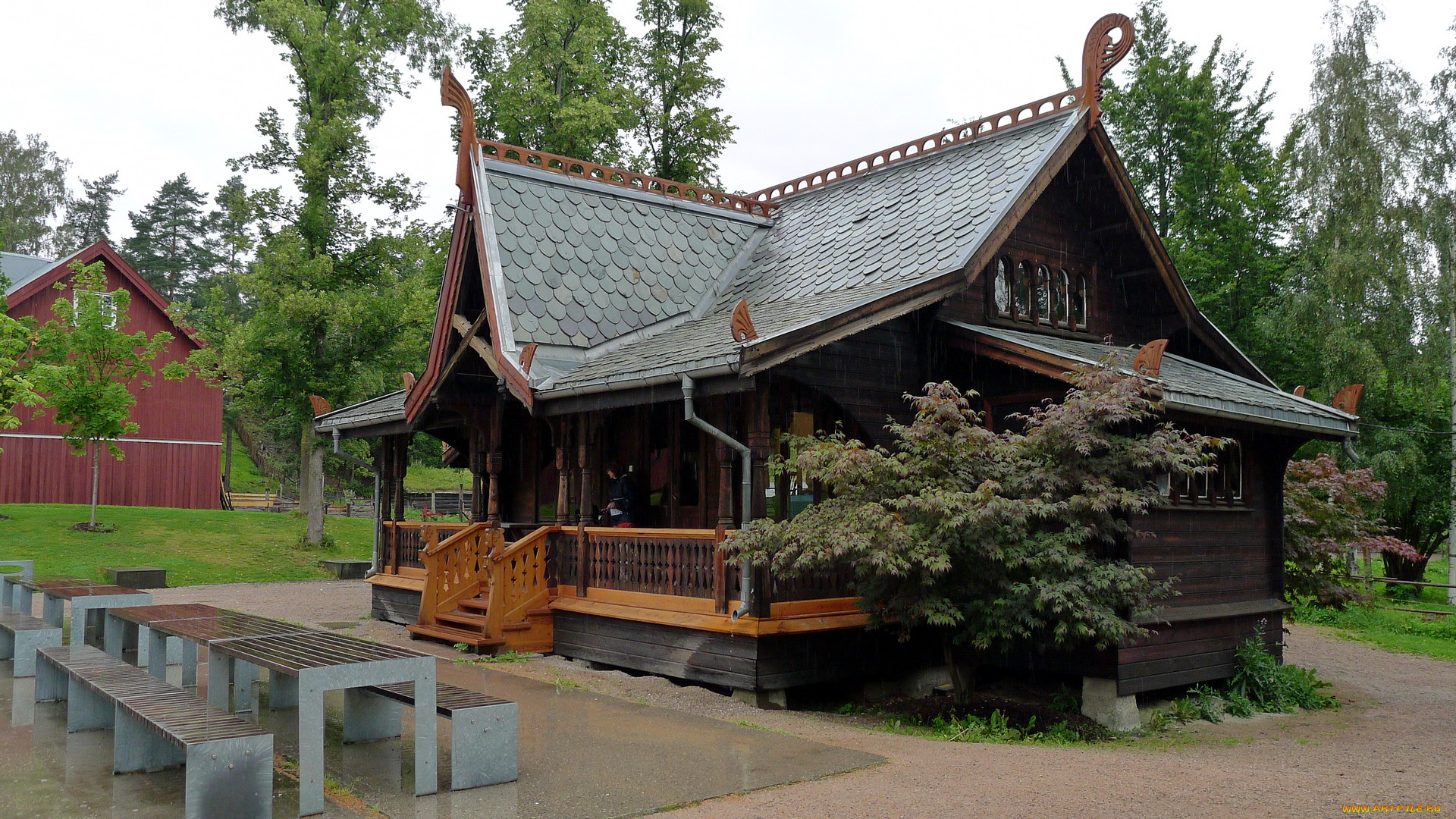 города, здания, дома, folkemuseum, norway, oslo