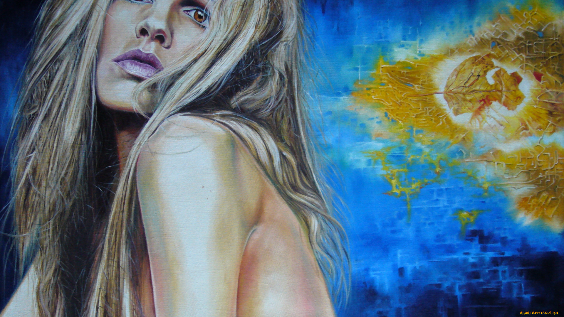 wlodzimierz, kuklinski, рисованные, девушка