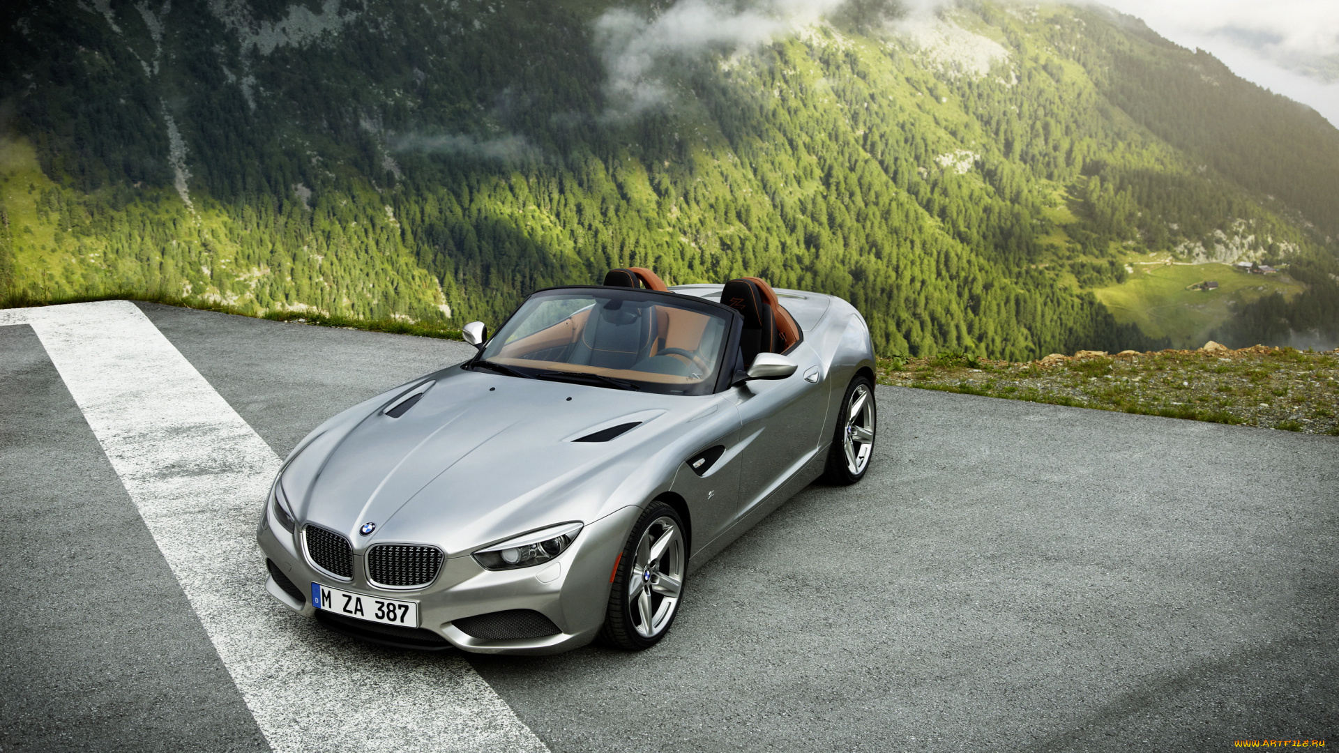 2012, bmw, roadster, zagato, автомобили