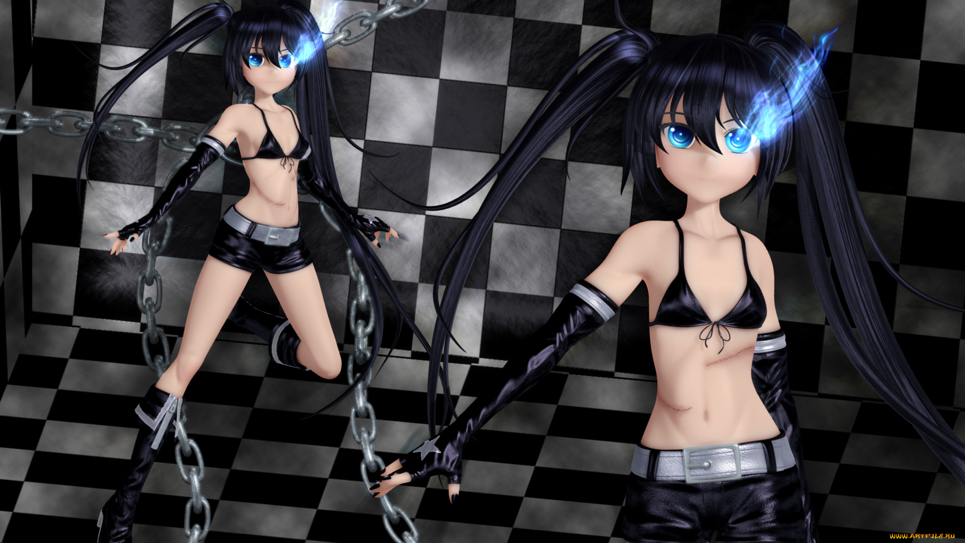 3д, графика, anime, аниме, девушки