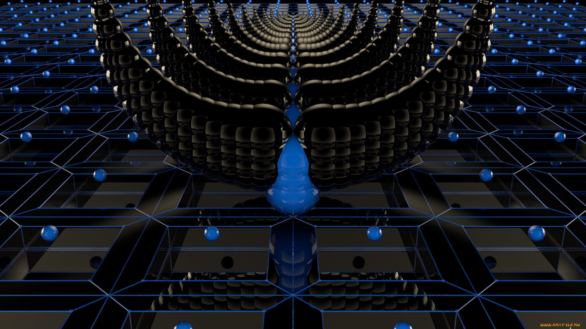 3д, графика, fractal, фракталы, фон, узор, цвета