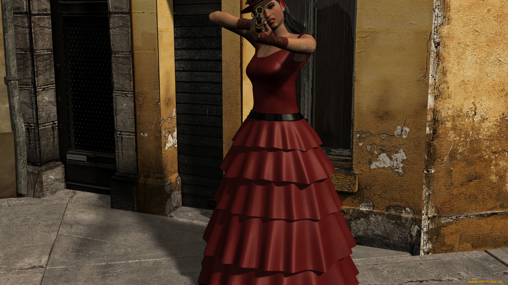 3д, графика, people, люди, девушка