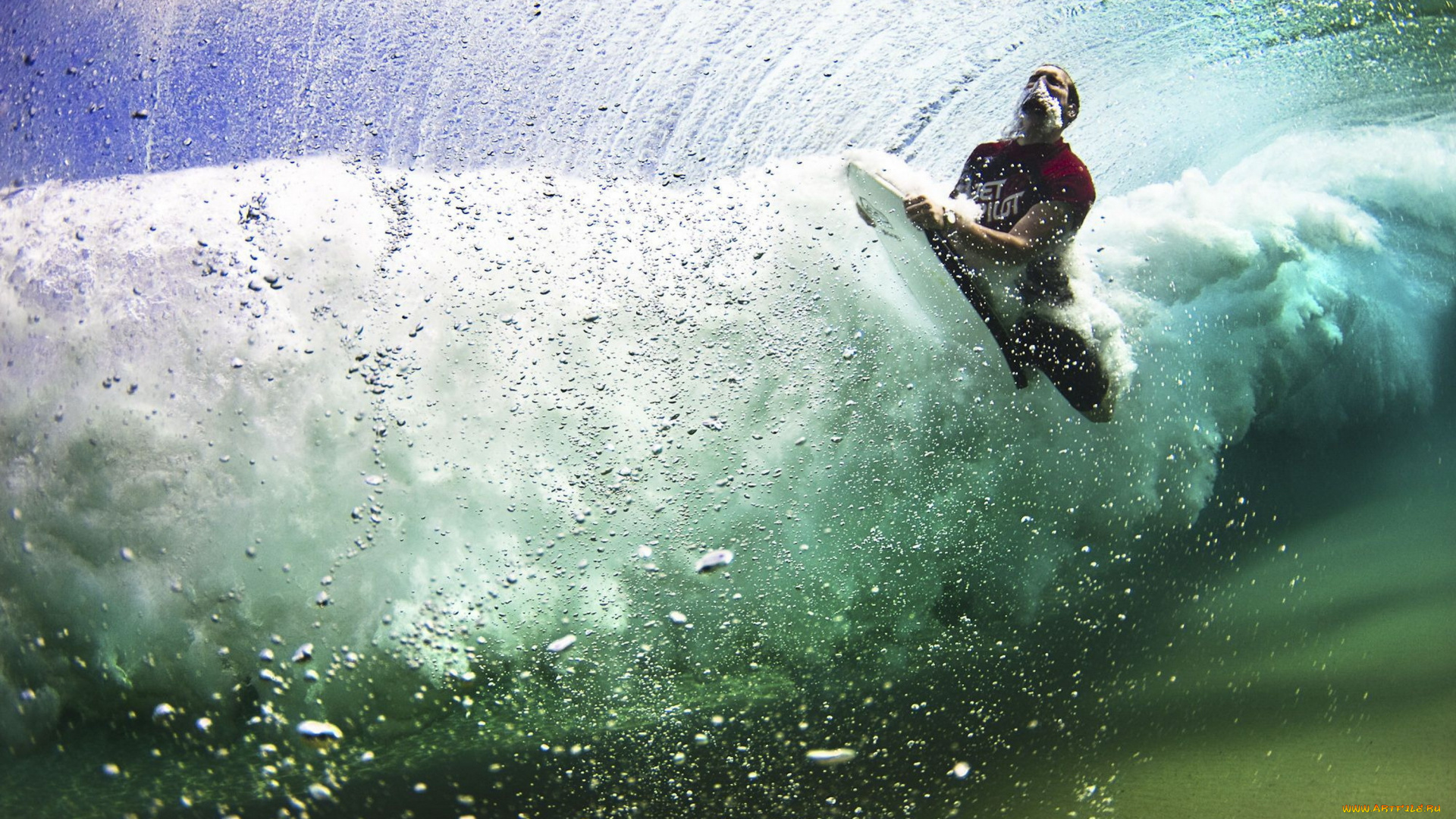 спорт, серфинг, доска, волна