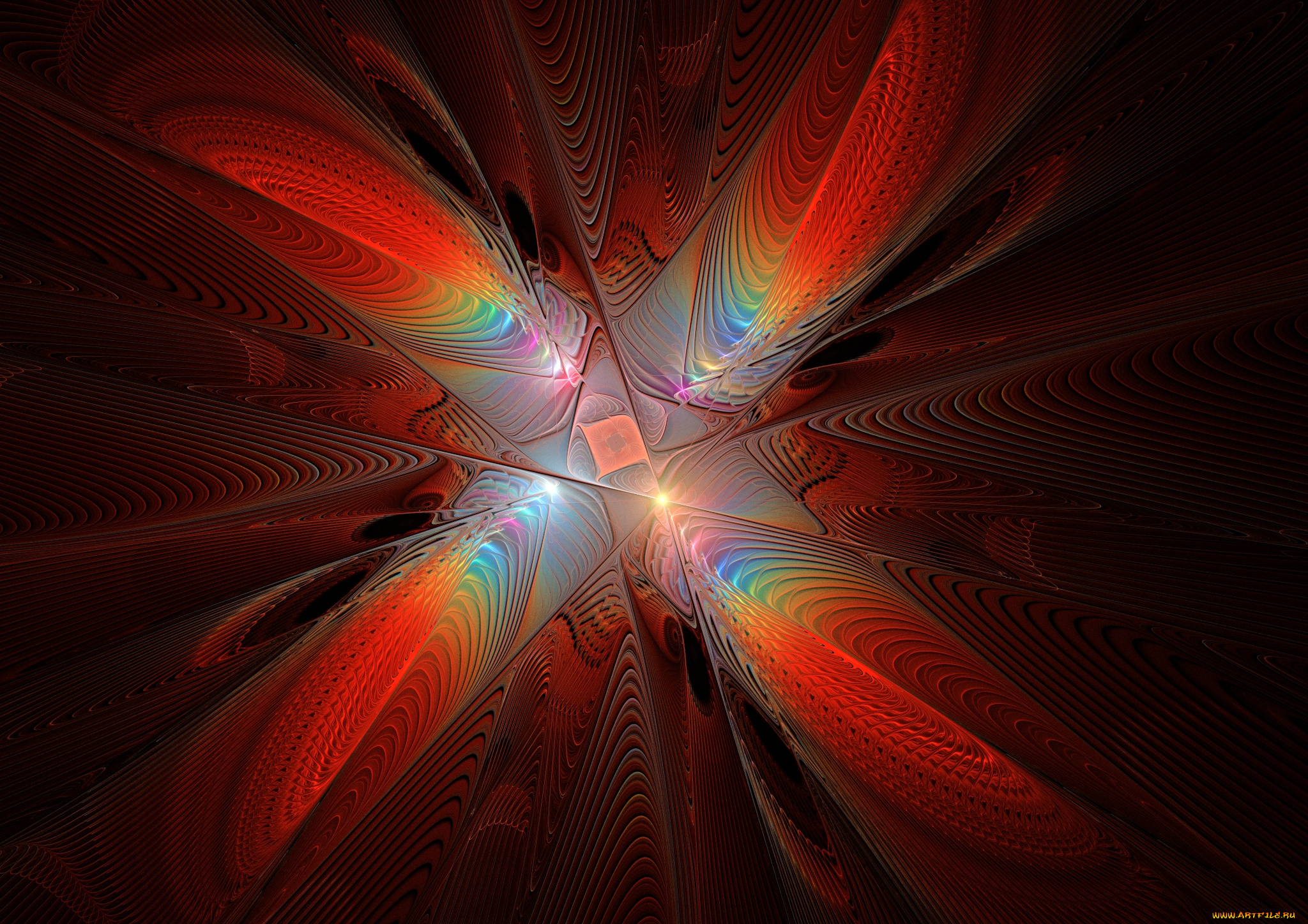 3д, графика, fractal, фракталы, цвета, узор, фон