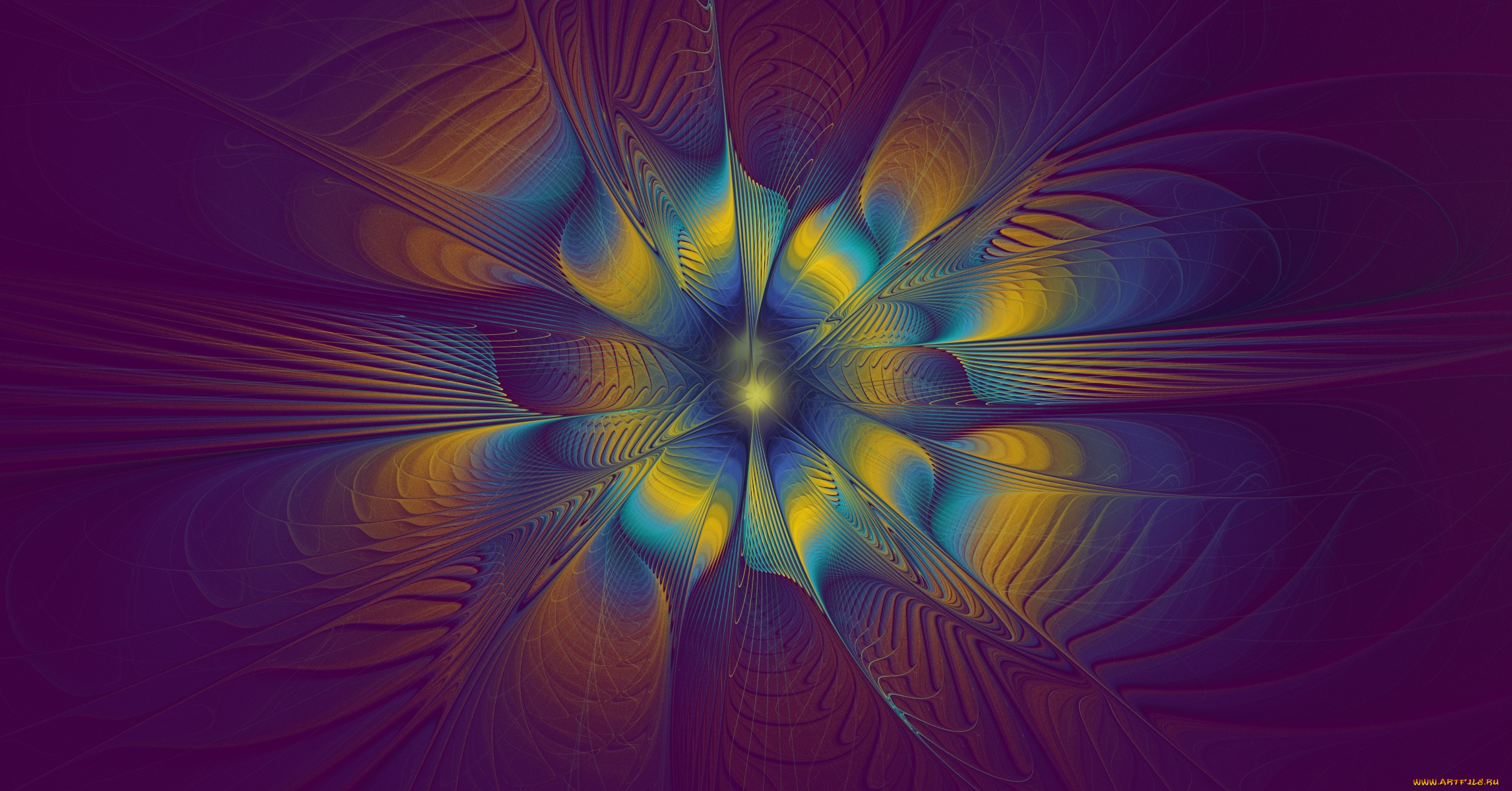 3д, графика, fractal, фракталы, узор, цвета, фон