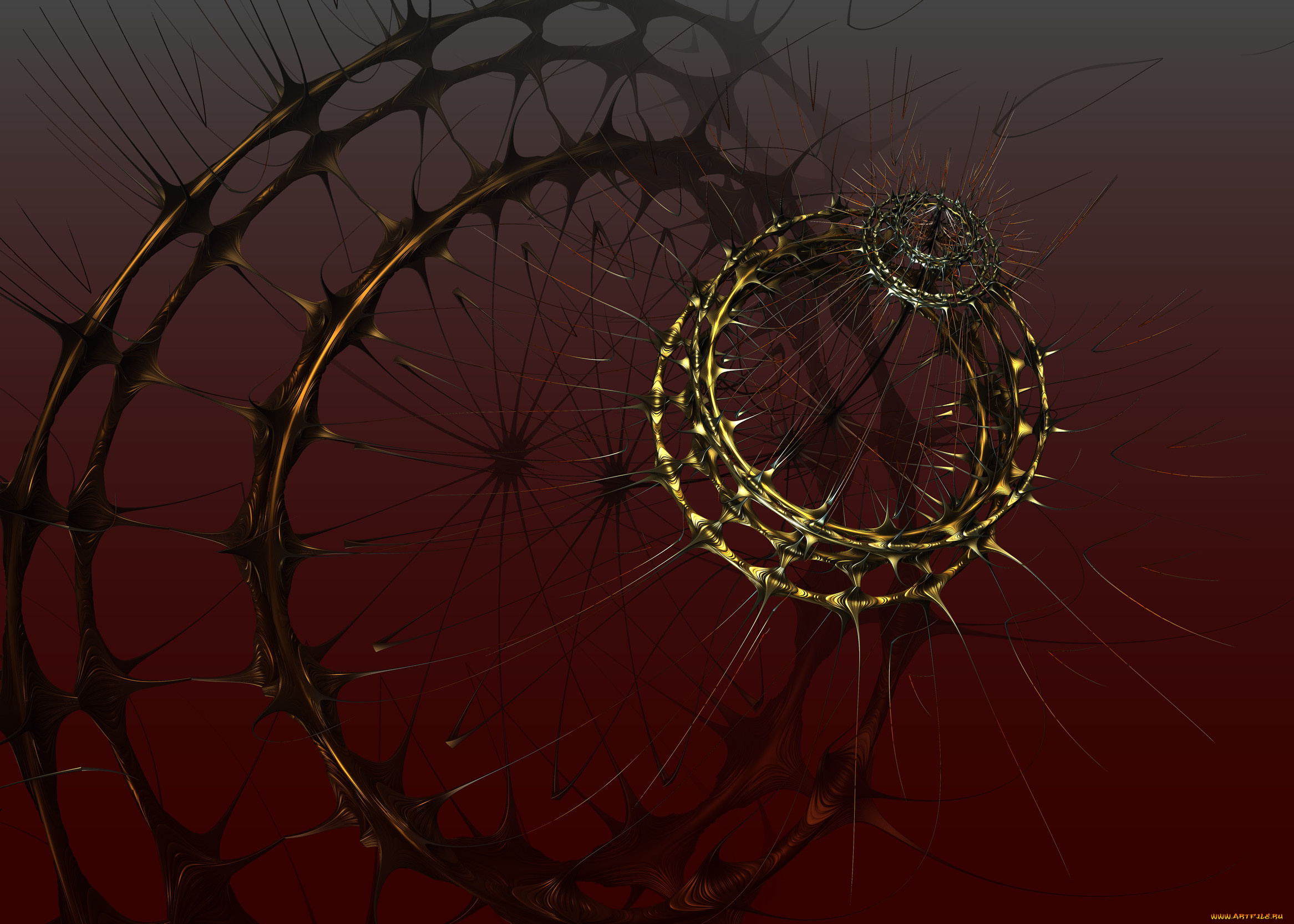 3д, графика, fractal, фракталы, цвет, узор, фон