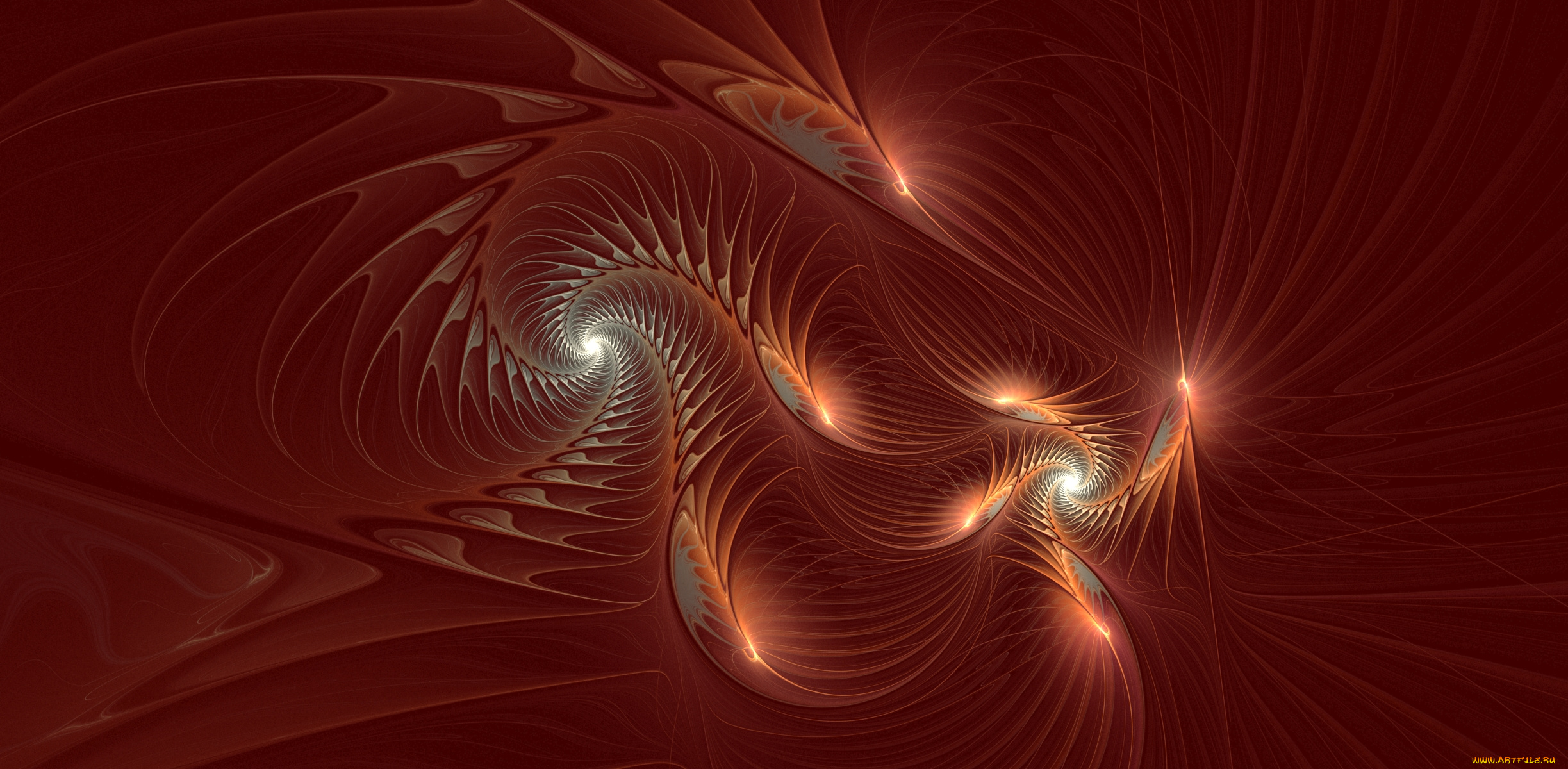 3д, графика, fractal, фракталы, узор, цвета, фон