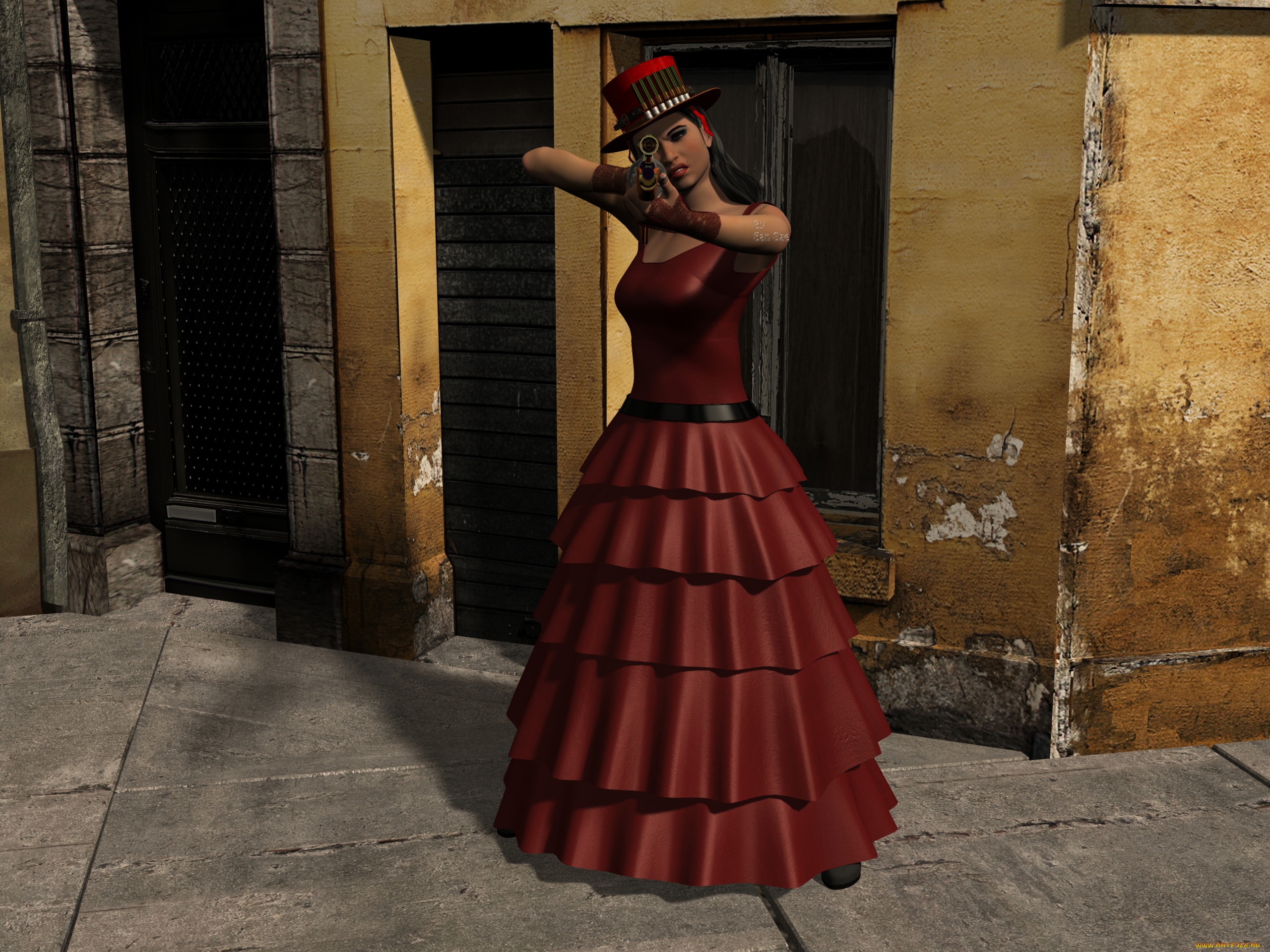 3д, графика, people, люди, девушка