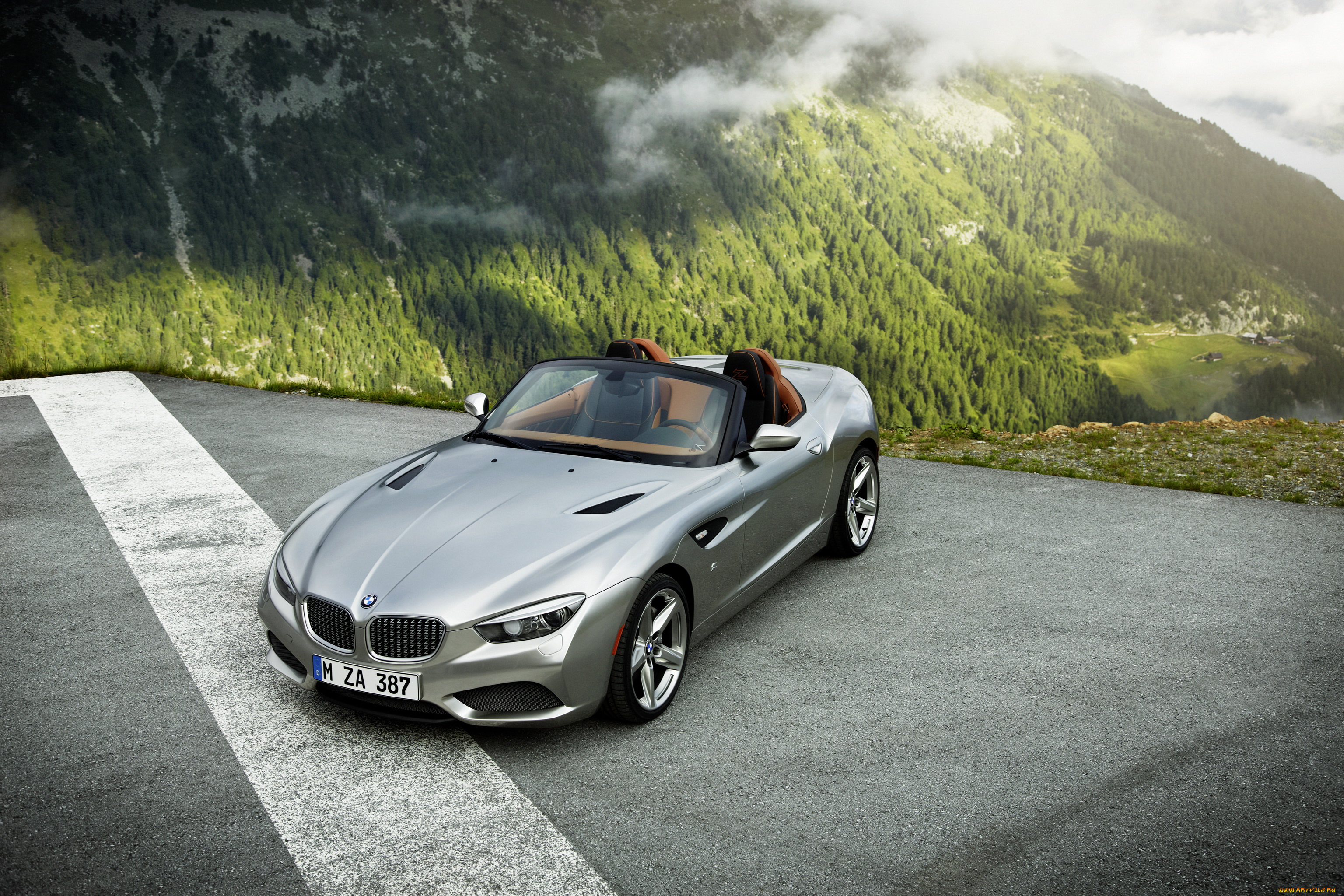 2012, bmw, roadster, zagato, автомобили