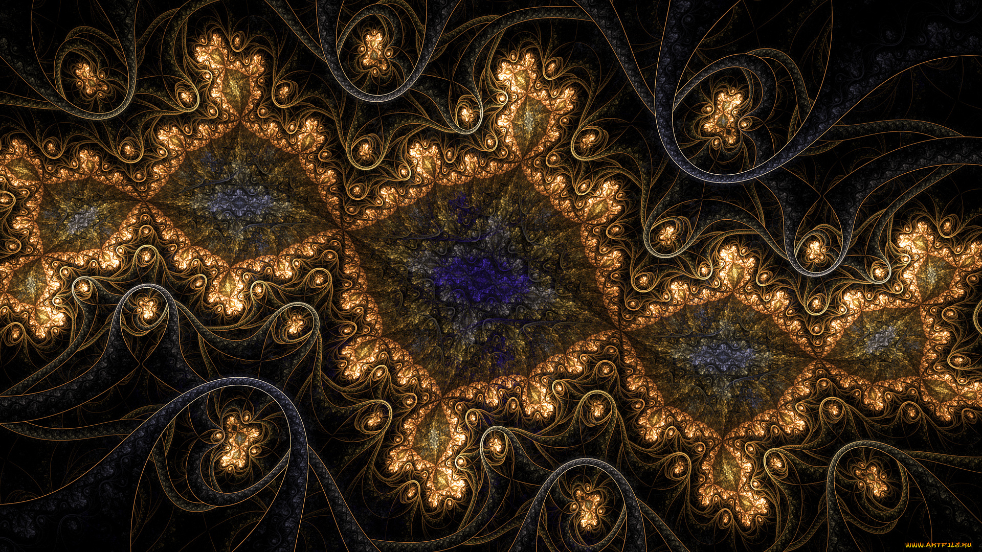 3д, графика, фракталы, , fractal, цвета, фон, узор