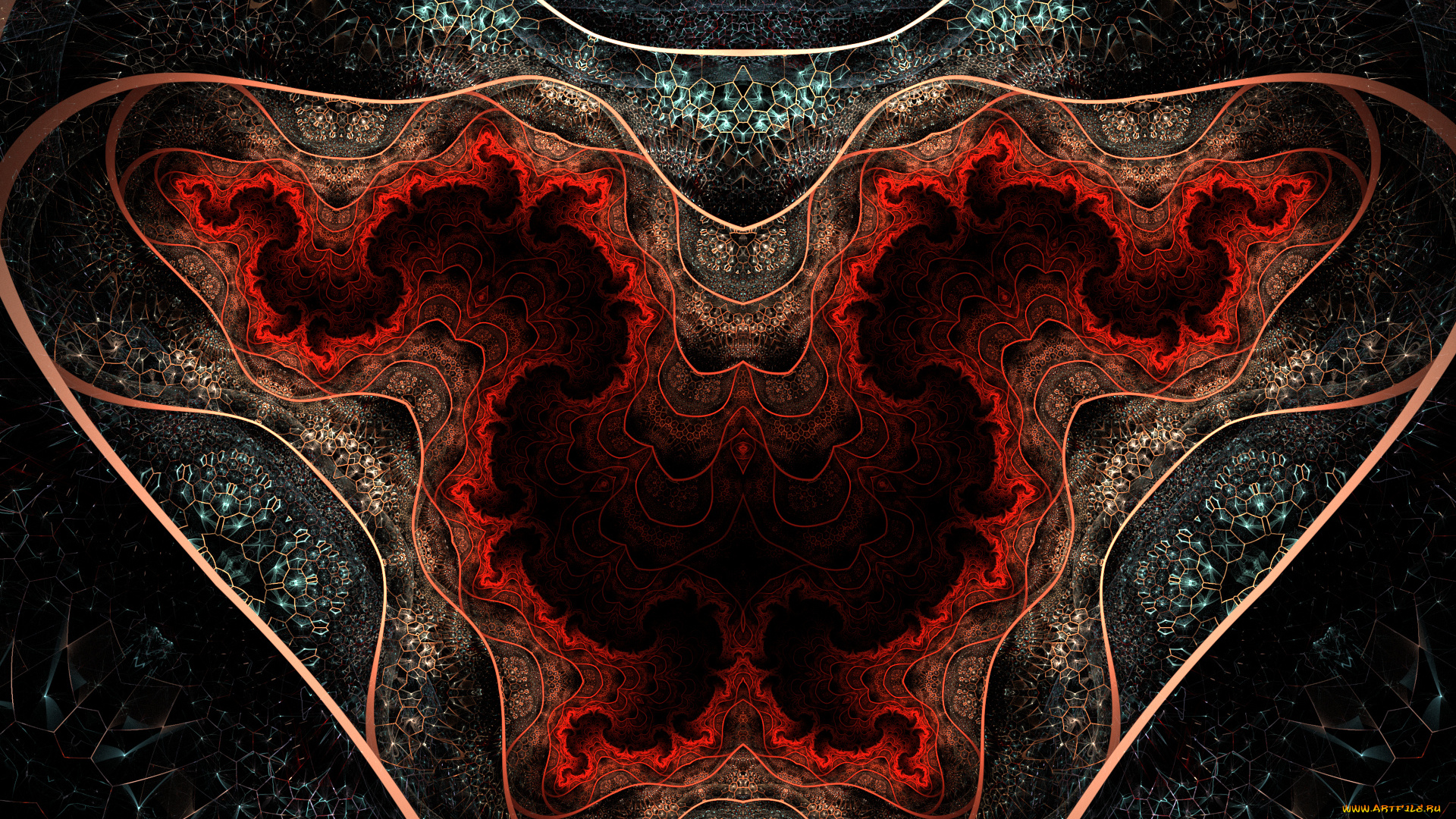 3д, графика, фракталы, , fractal, цвета, фон, узор