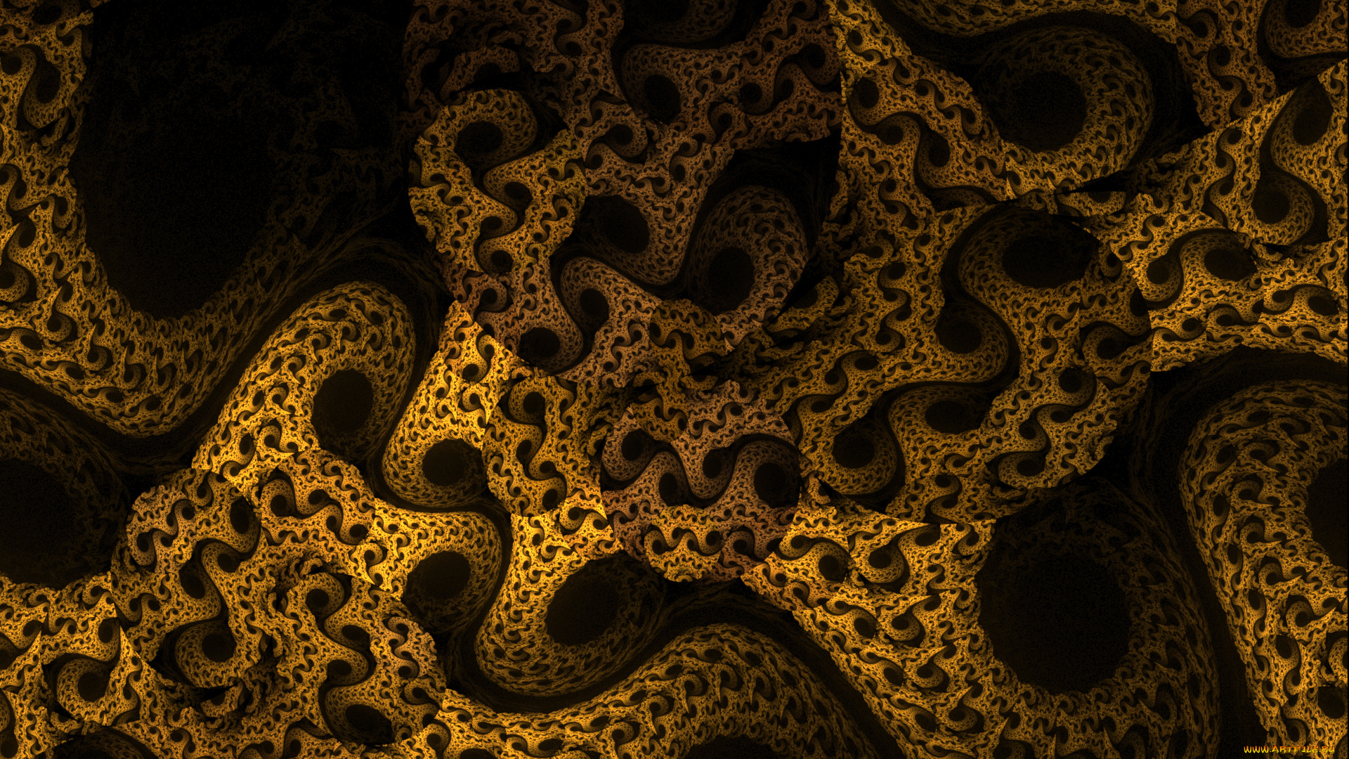 3д, графика, фракталы, , fractal, цвета, фон, узор