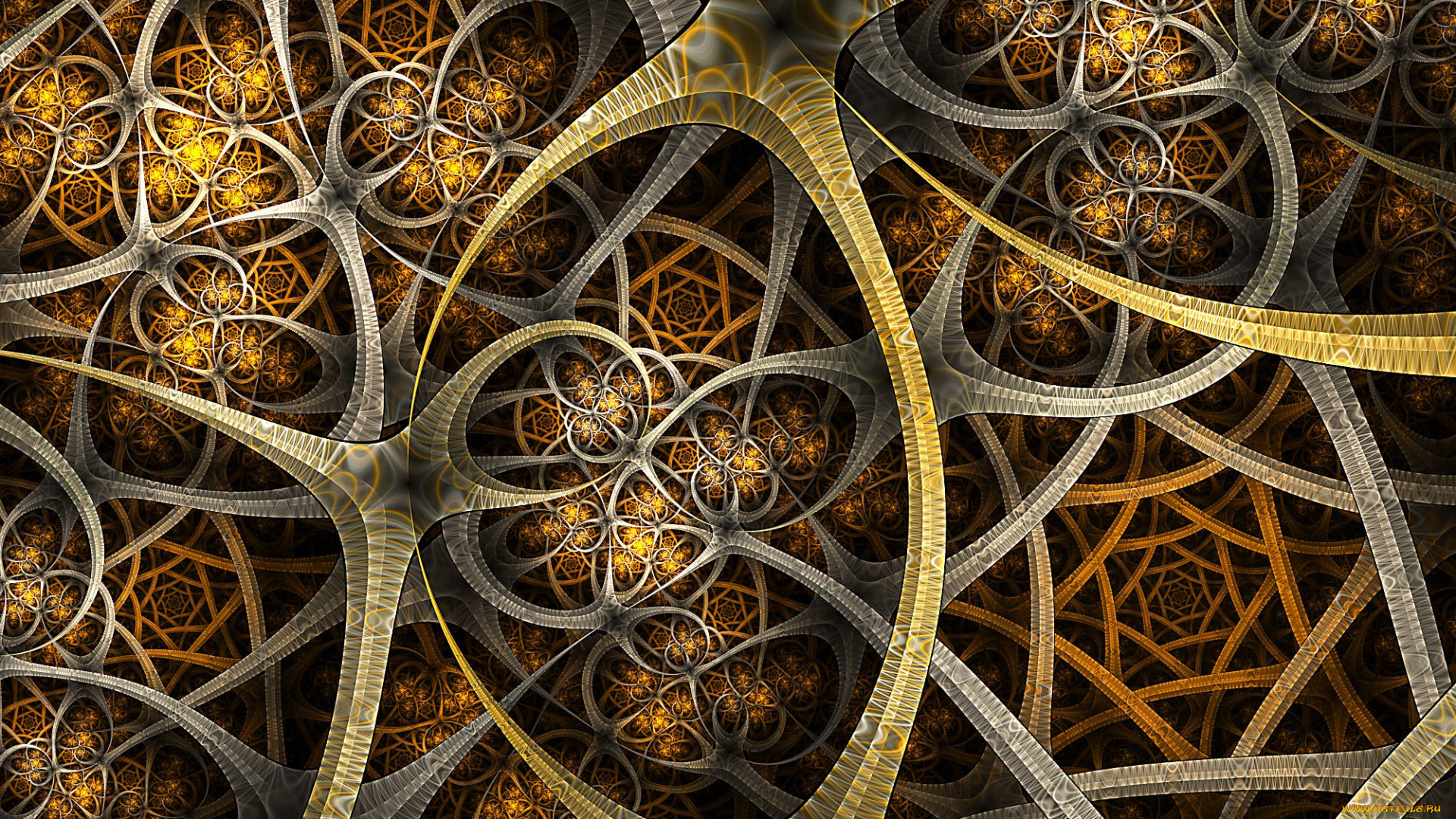 3д, графика, фракталы, , fractal, цвета, фон, узор