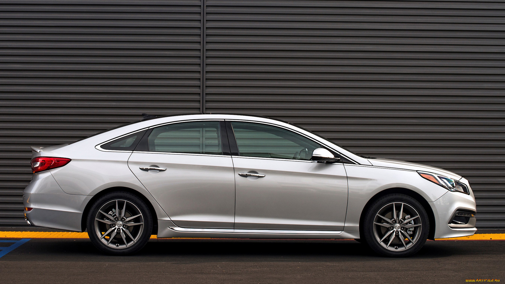 автомобили, hyundai, us-spec, sport, светлый, lf, sonata, 2015г