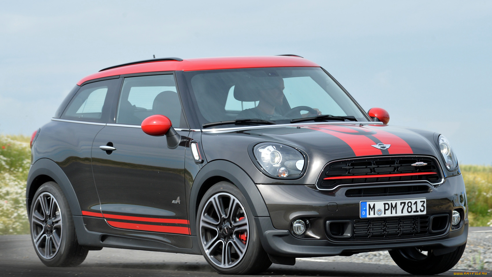 автомобили, mini, r61, paceman, works, cooper, john, 2014г