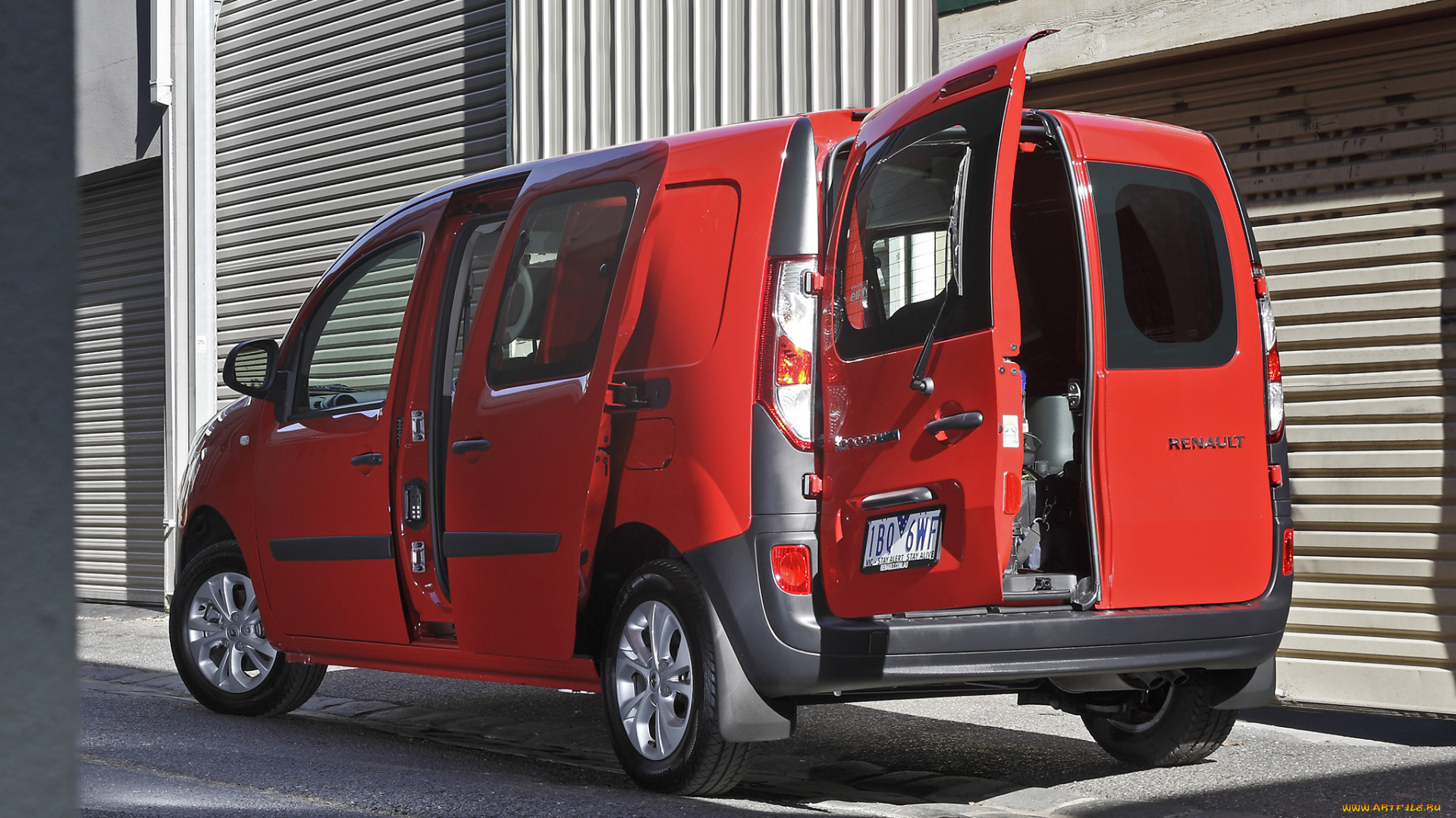 автомобили, renault, красный, 2014, г, au, post, maxi, kangoo, z-e