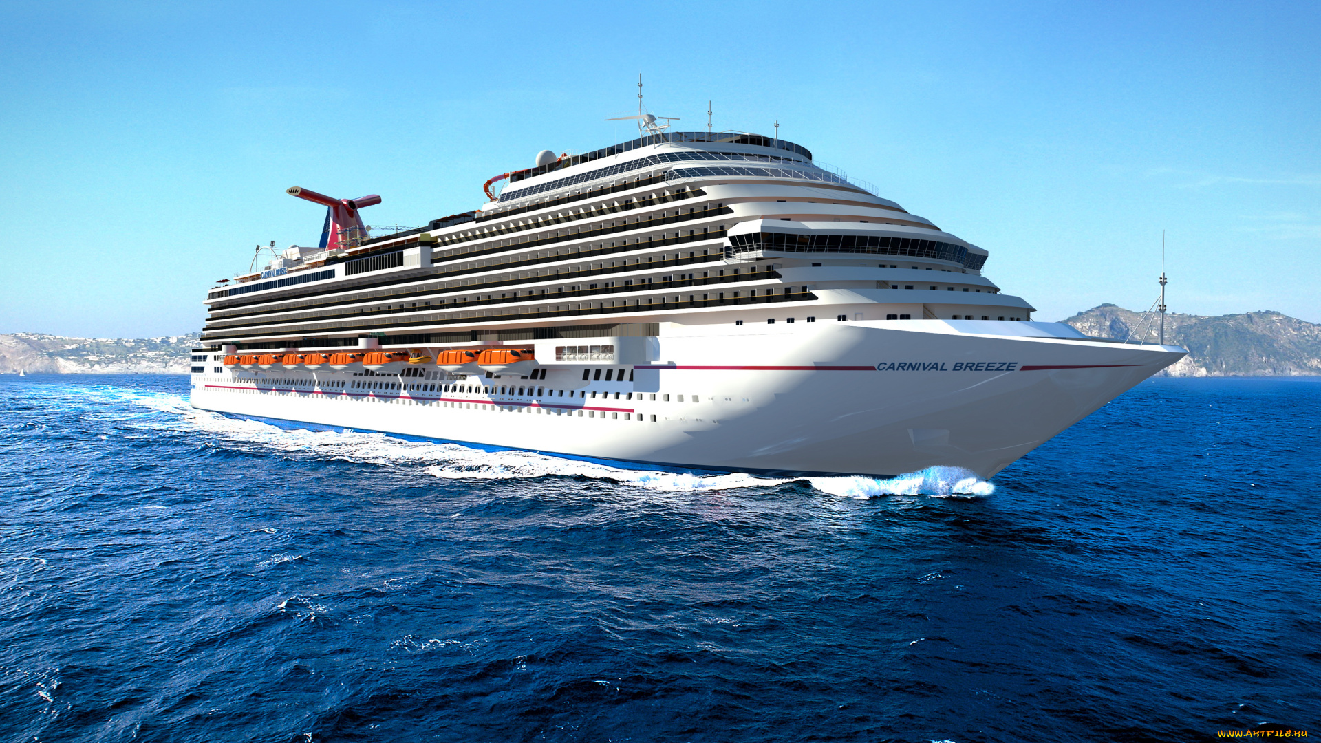 корабли, лайнеры, лайнер, круиз, море