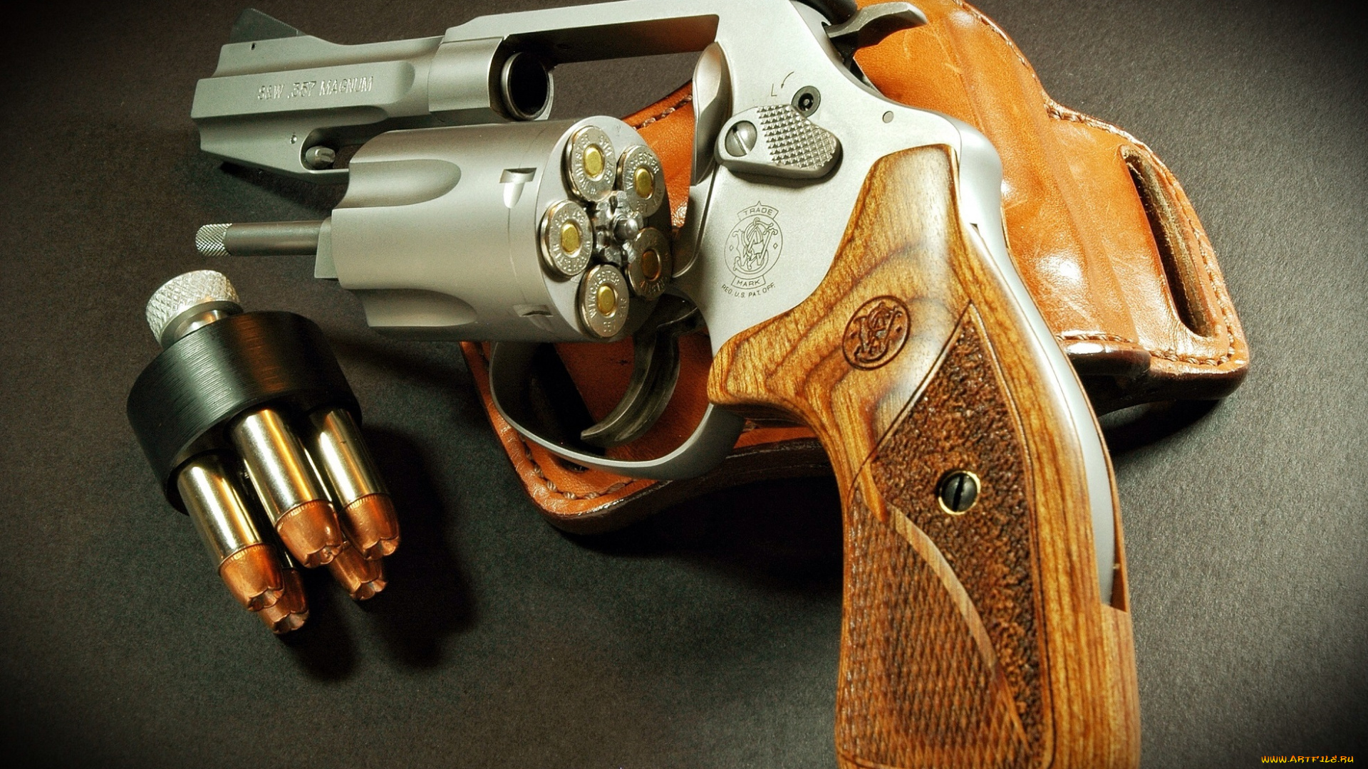 smith, and, wesson, model, 60, pro, оружие, револьверы, кобура, револьвер