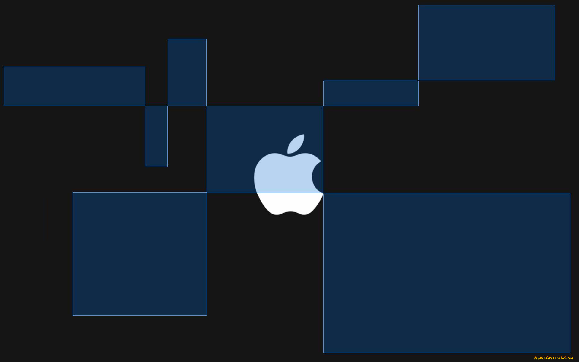компьютеры, apple, логотип, фон