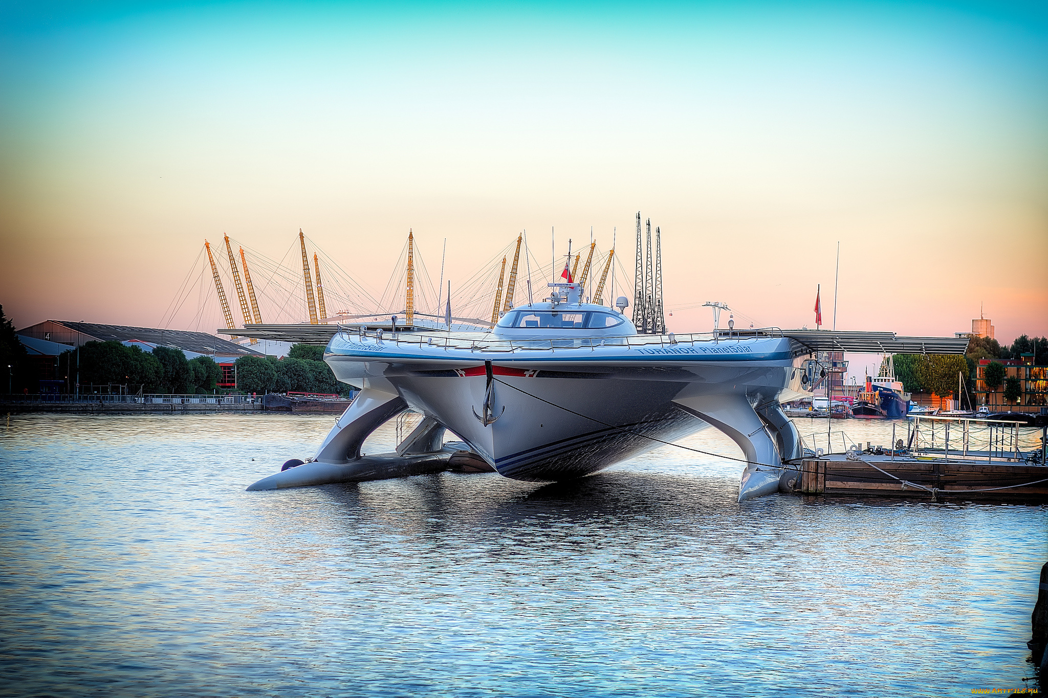 t&, 251, ranor, planetsolar, корабли, катамараны, и, тримараны, гавань, причал, судно