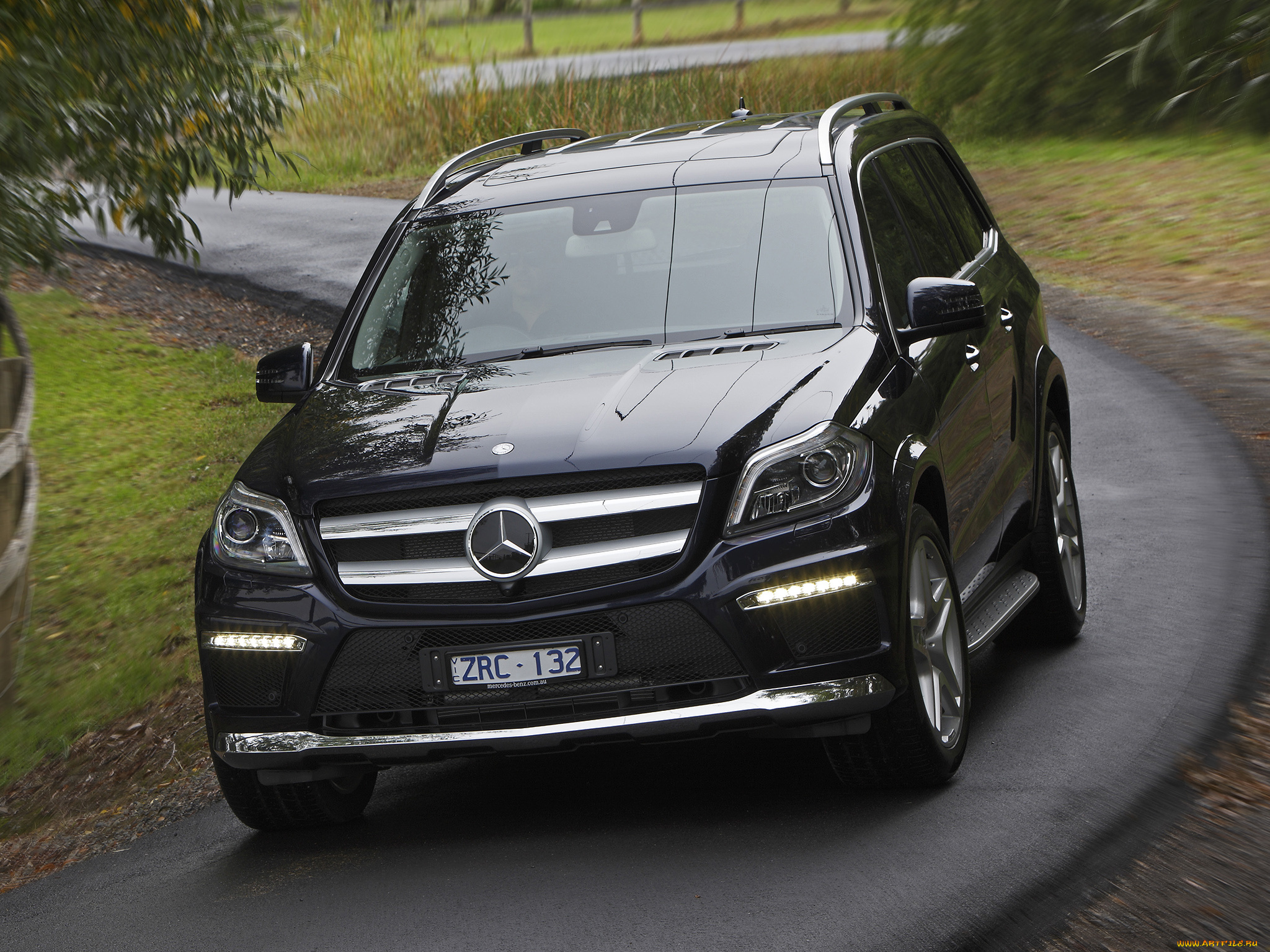 автомобили, mercedes-benz, amg, gl, 500, sports, package, темный, x166, au-spec