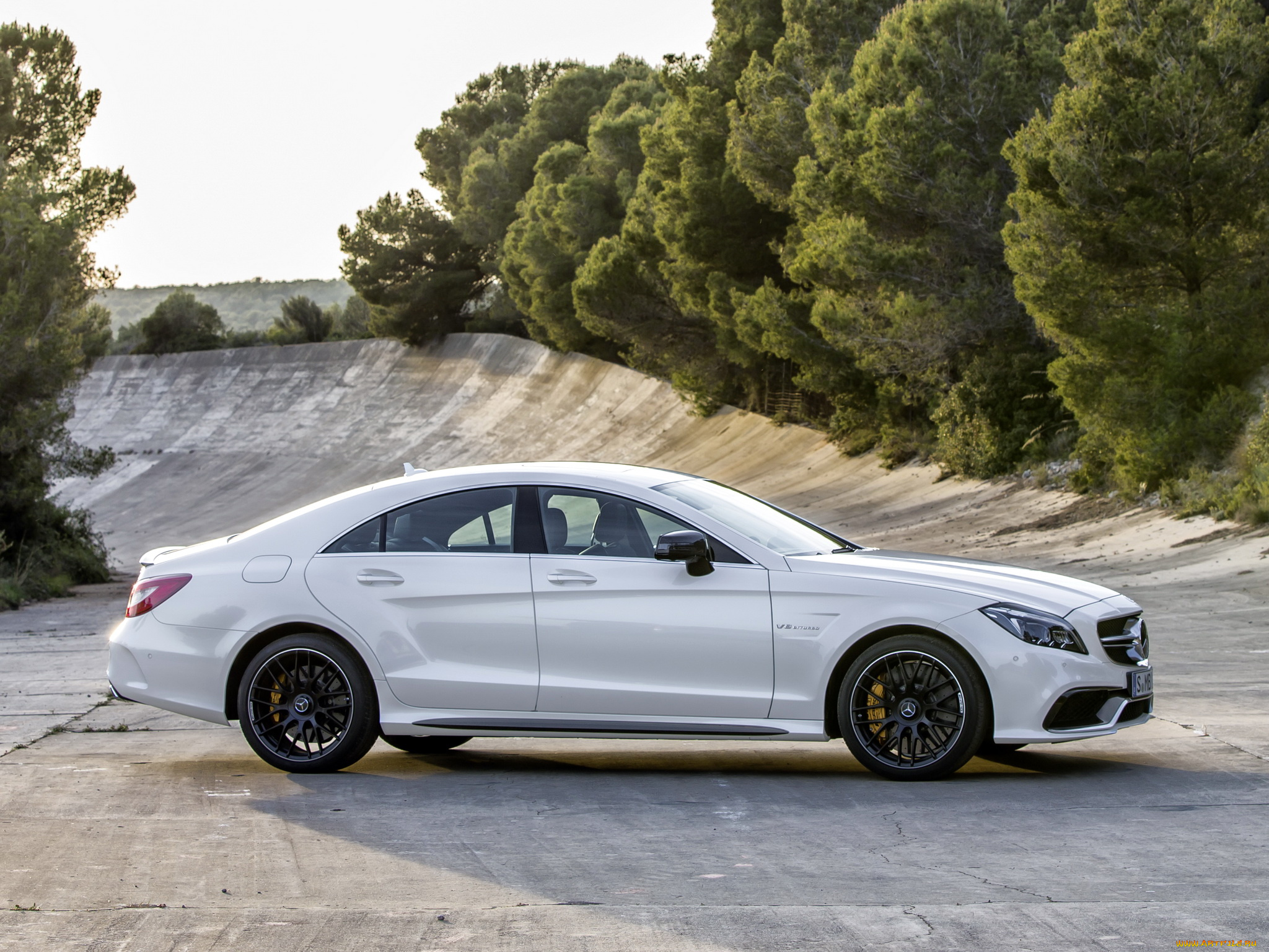 автомобили, mercedes-benz, s-model, amg, cls, 63, светлый, 2014г, с218