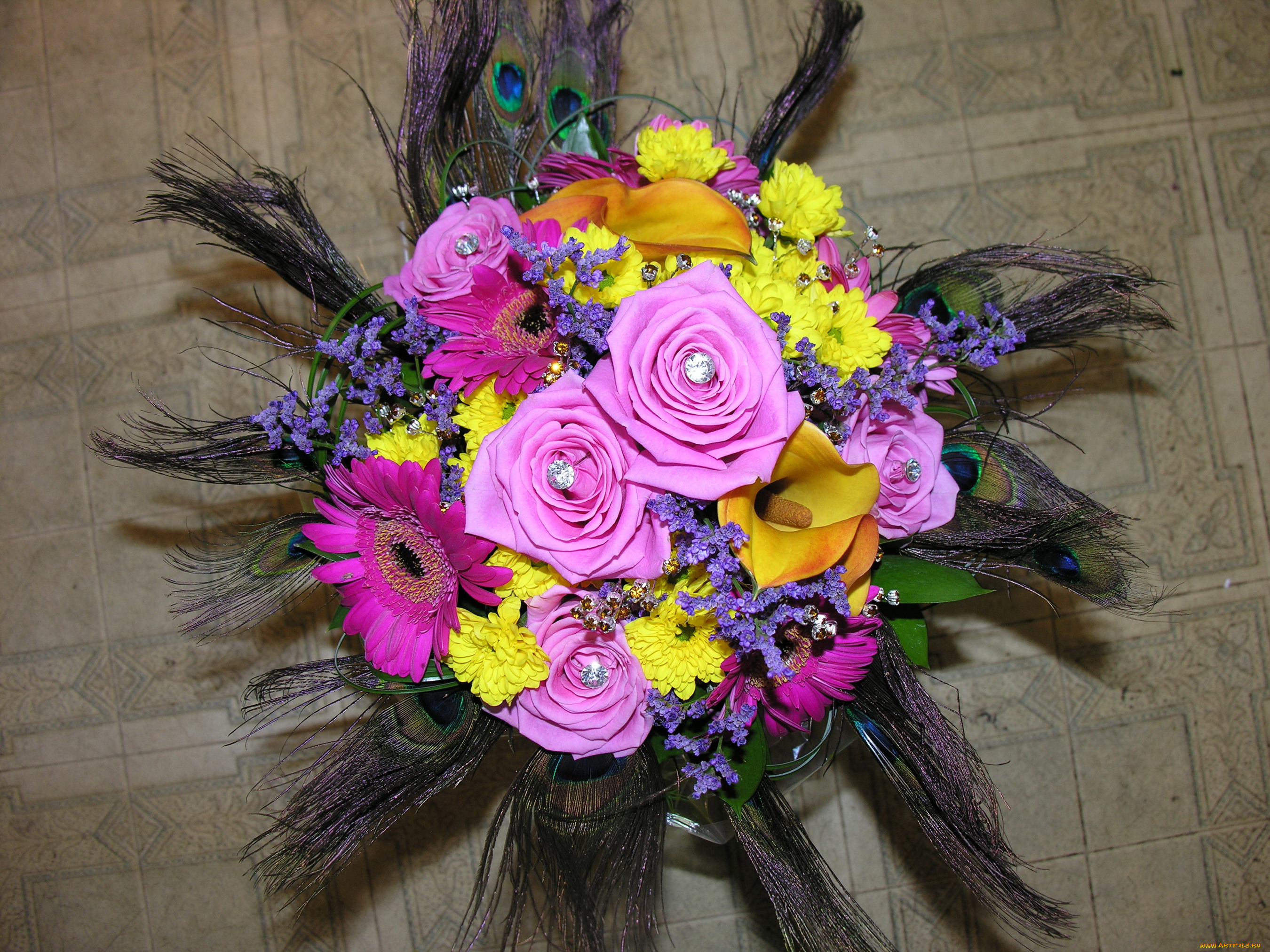 цветы, букеты, , композиции, герберы, розы, букет, каллы, хризантемы