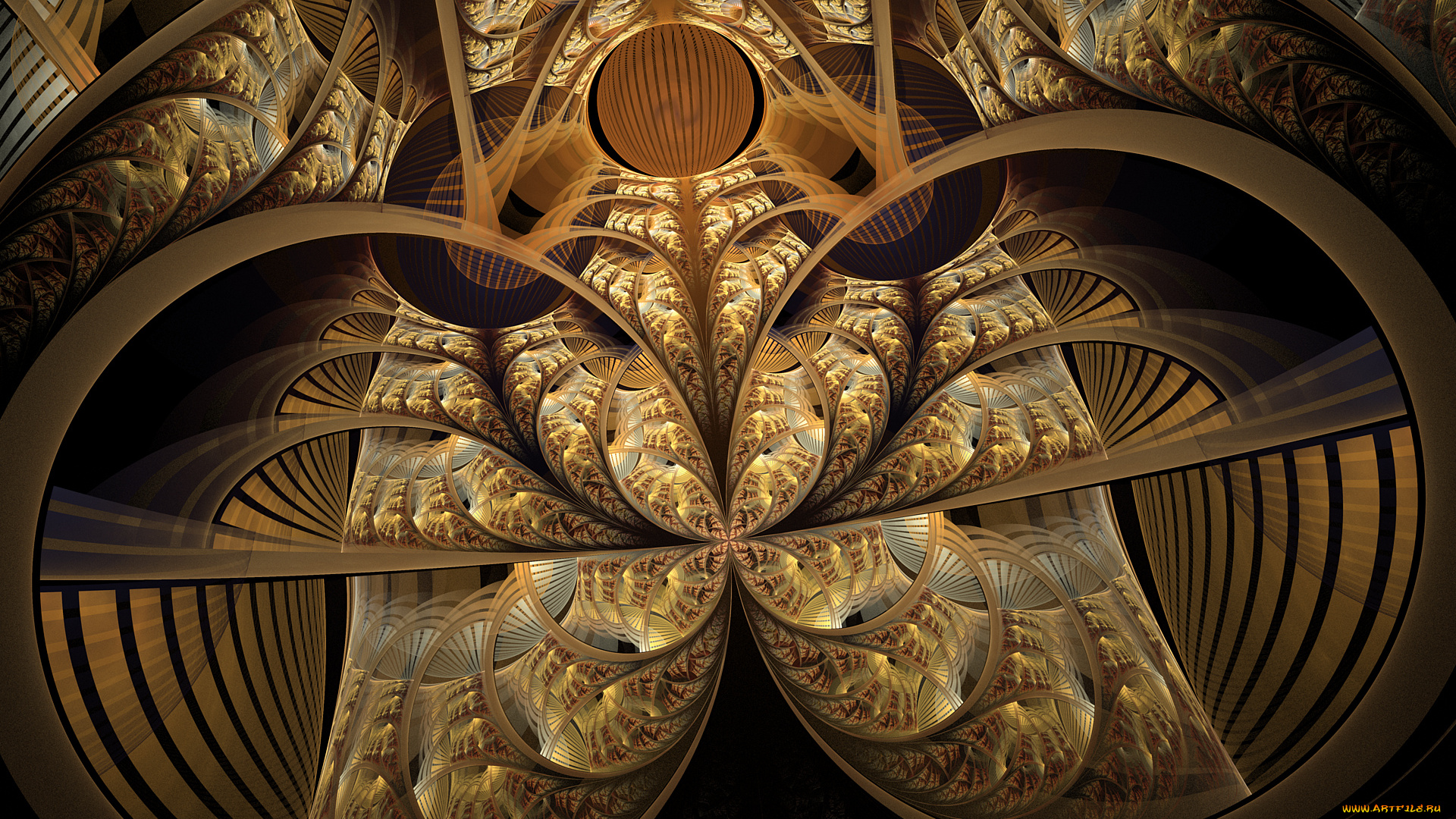 3д, графика, фракталы, , fractal, фон, узор, цвета