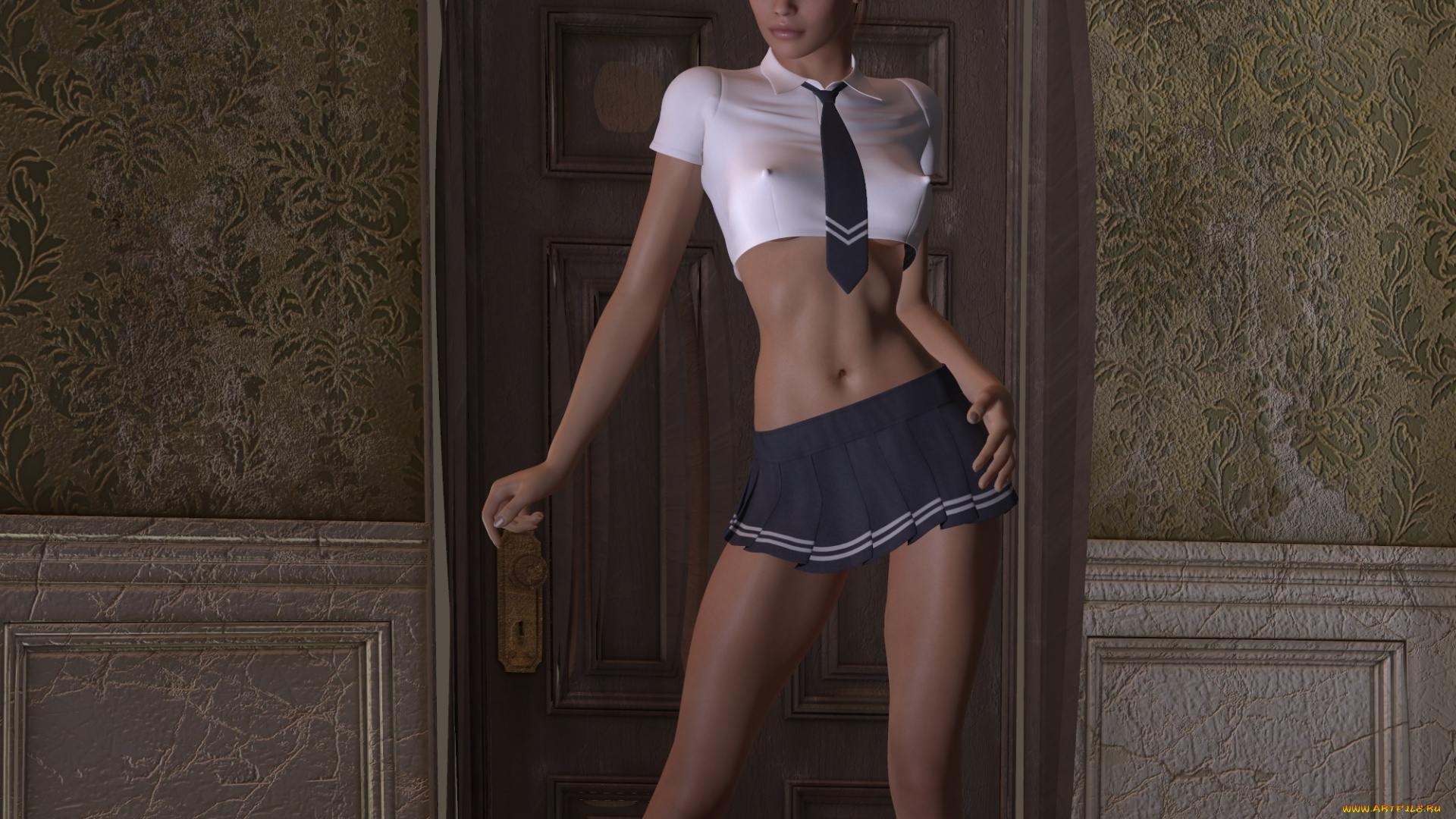 3д, графика, люди, , people, фон, взгляд, девушка, очки