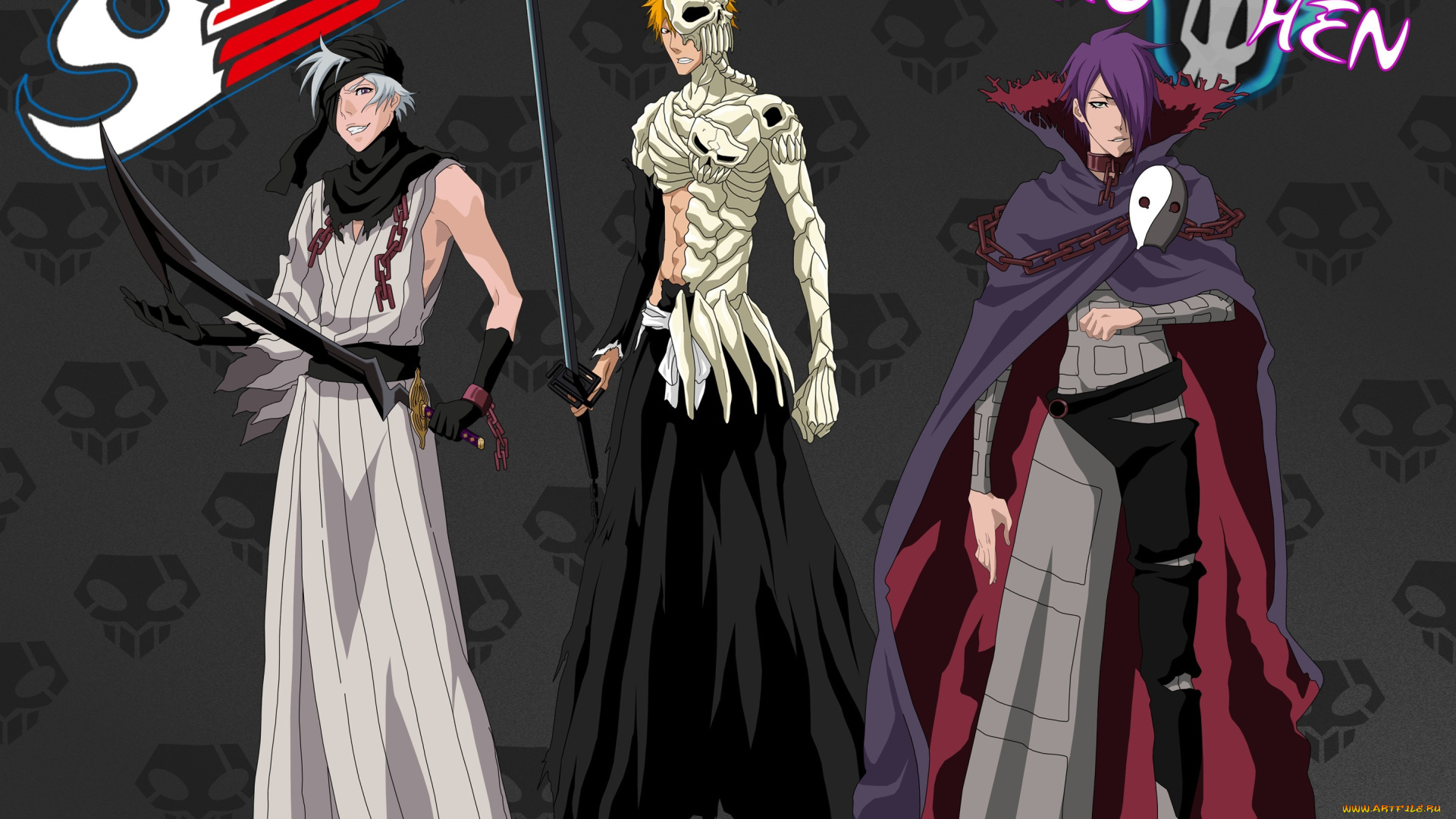 аниме, bleach, парни, film, 04, by, shian2004