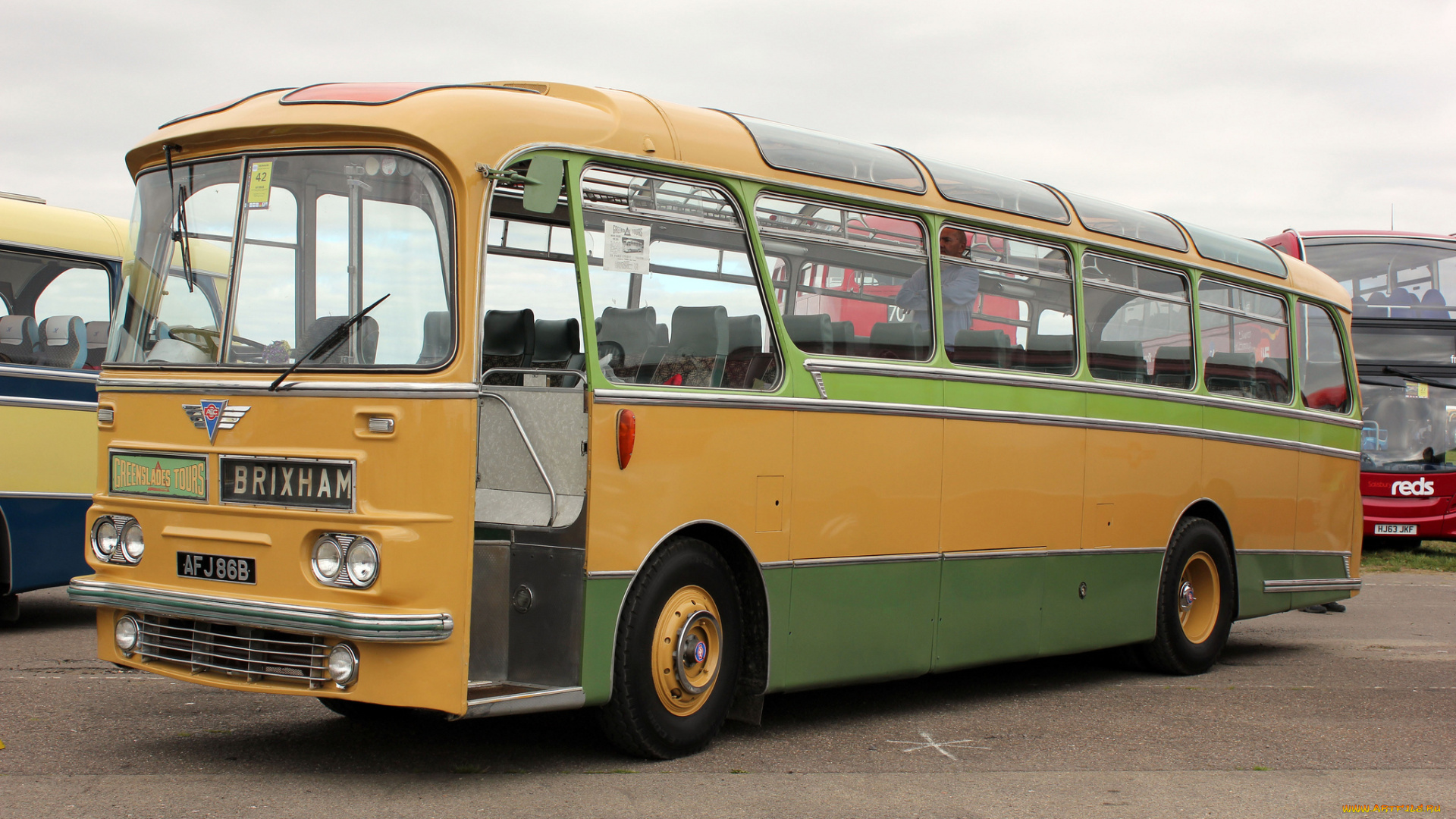 автомобили, автобусы, пассажирский, транспорт