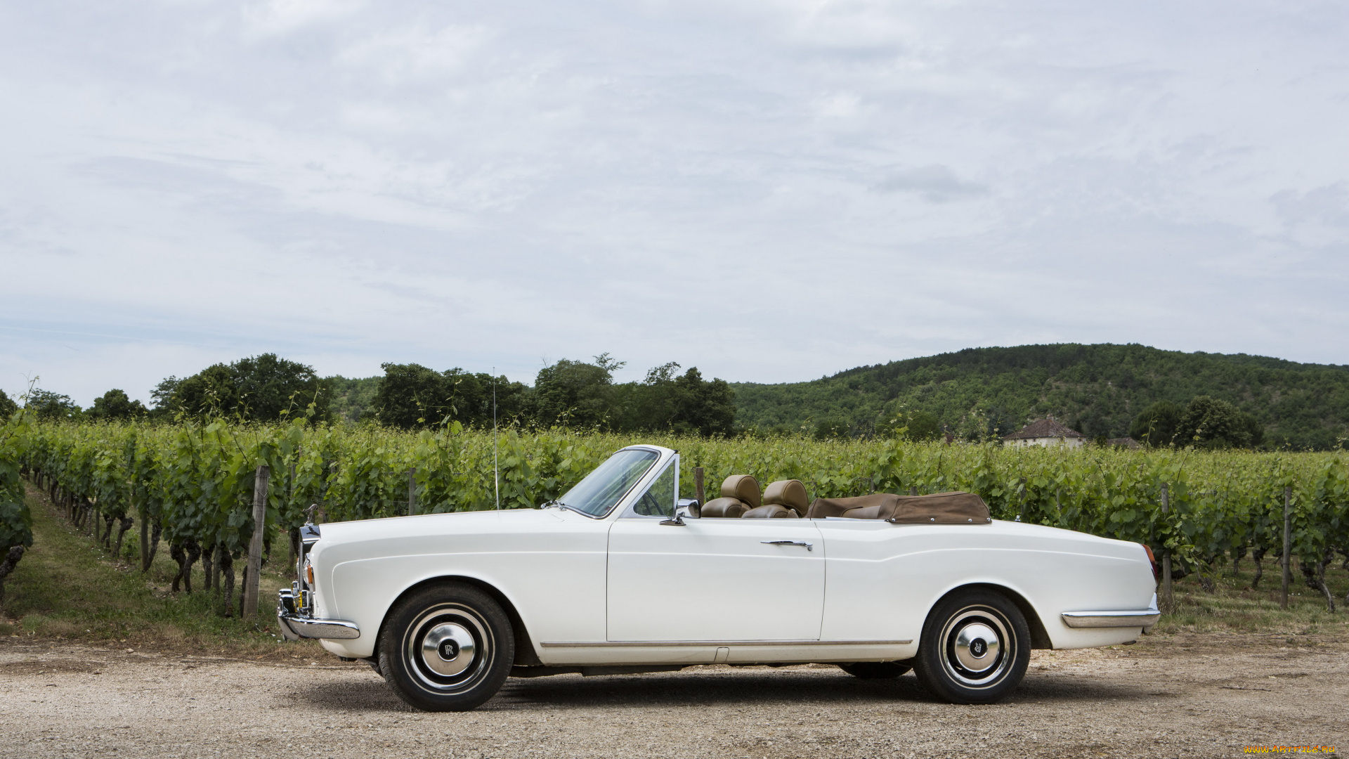 автомобили, rolls-royce, convertible, corniche, ward, park, mulliner