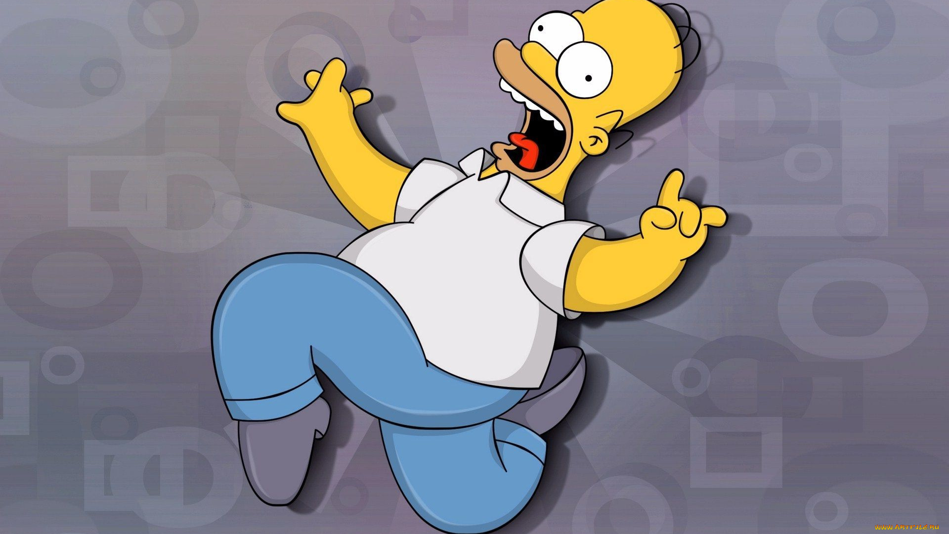 мультфильмы, the, simpsons, homer