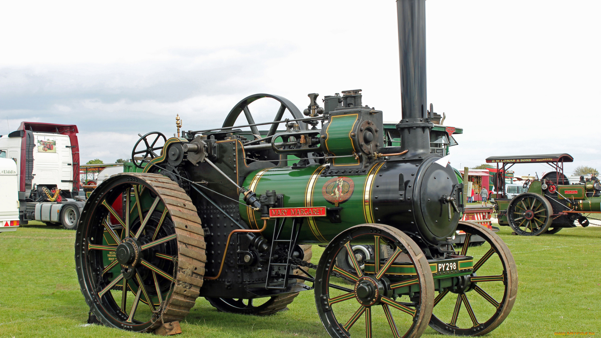 техника, тракторы, паровой, трактор