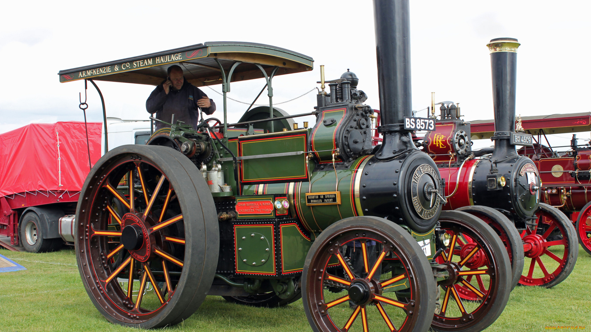 техника, тракторы, трактор, паровой